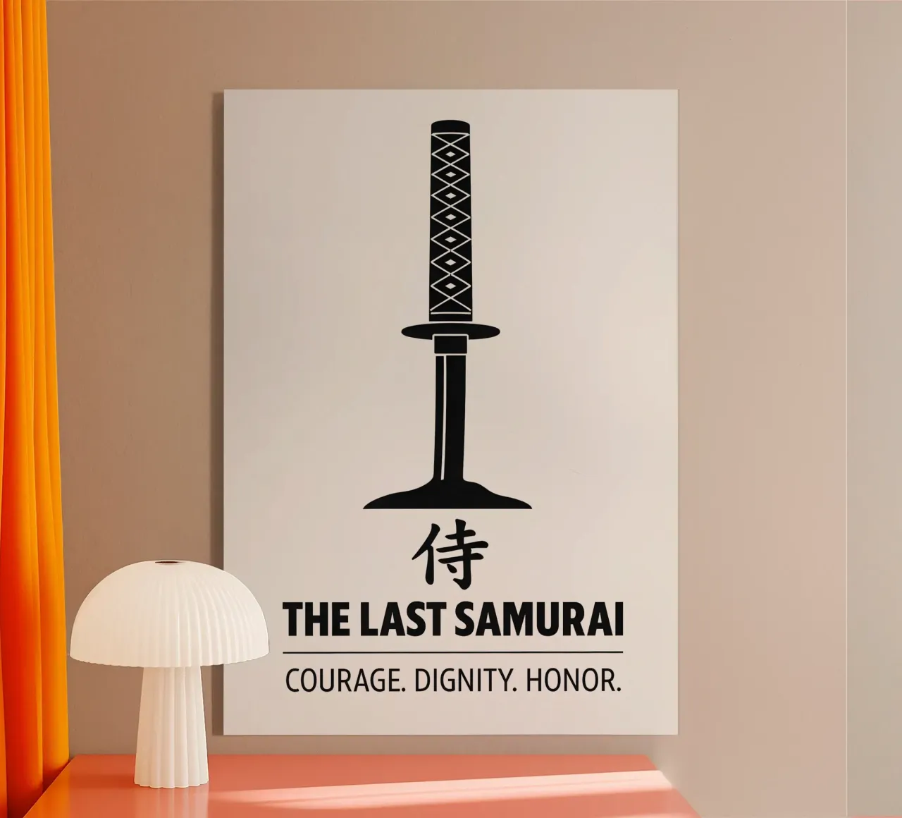 The Last Samurai Print plexiglass da MoviesArt