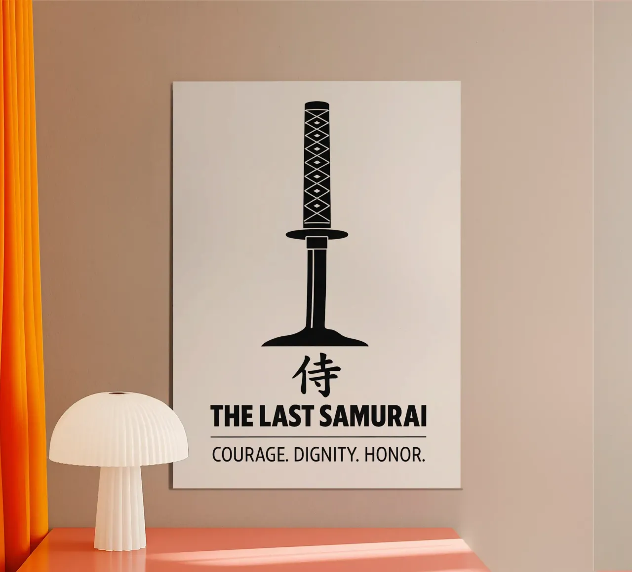 The Last Samurai Print carta hahnemühle da MoviesArt