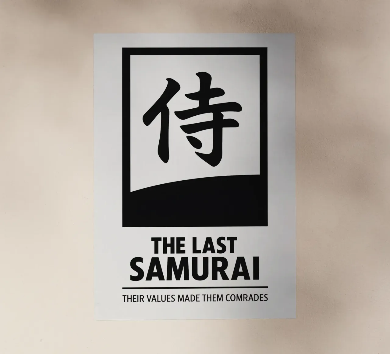 The Last Samurai Print pellicola backlit da MoviesArt