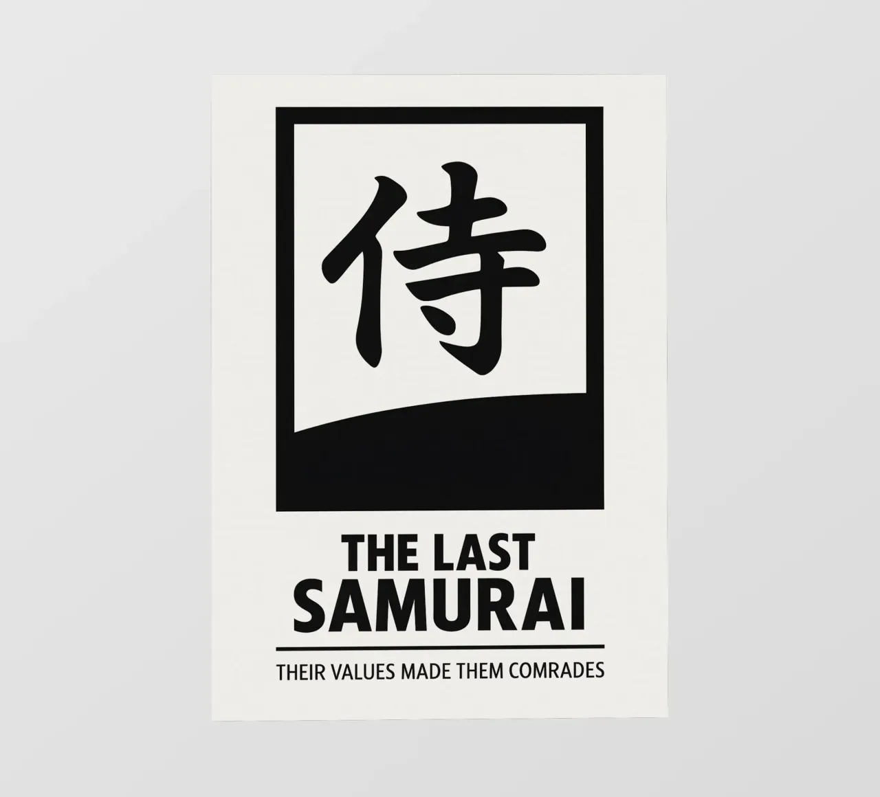 The Last Samurai Print telo in pvc da MoviesArt