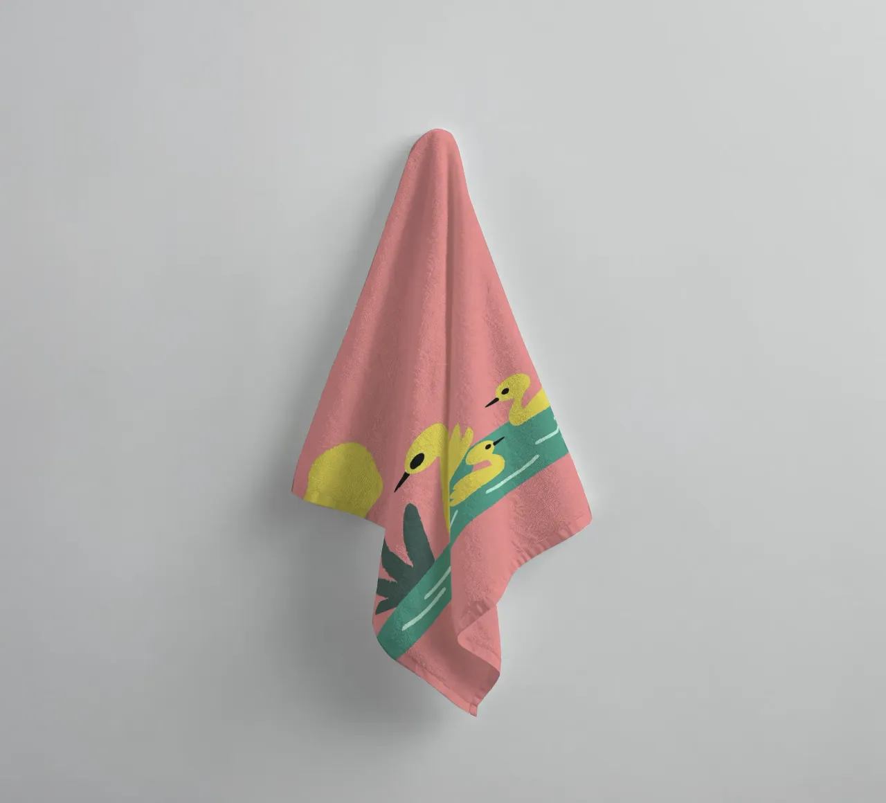 Anatra oca asciugamano da bagno da TRENDY POSTER SHOP