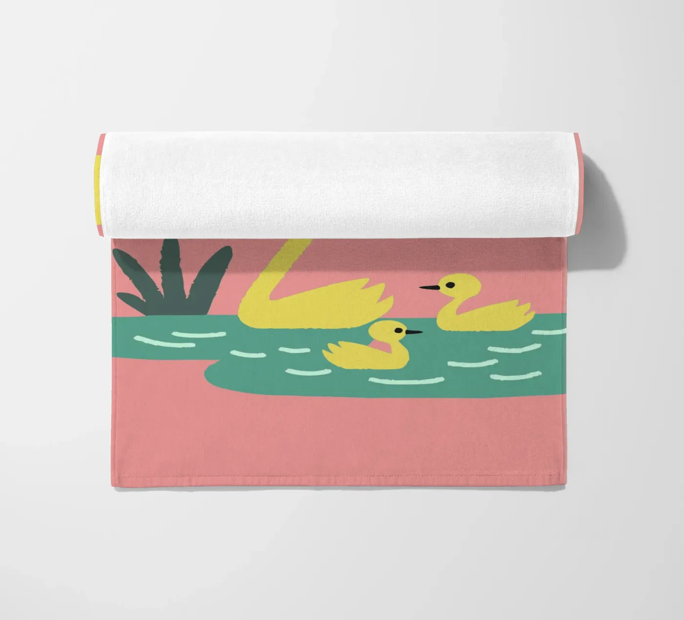 Eend Gans strandhanddoek van TRENDY POSTER SHOP