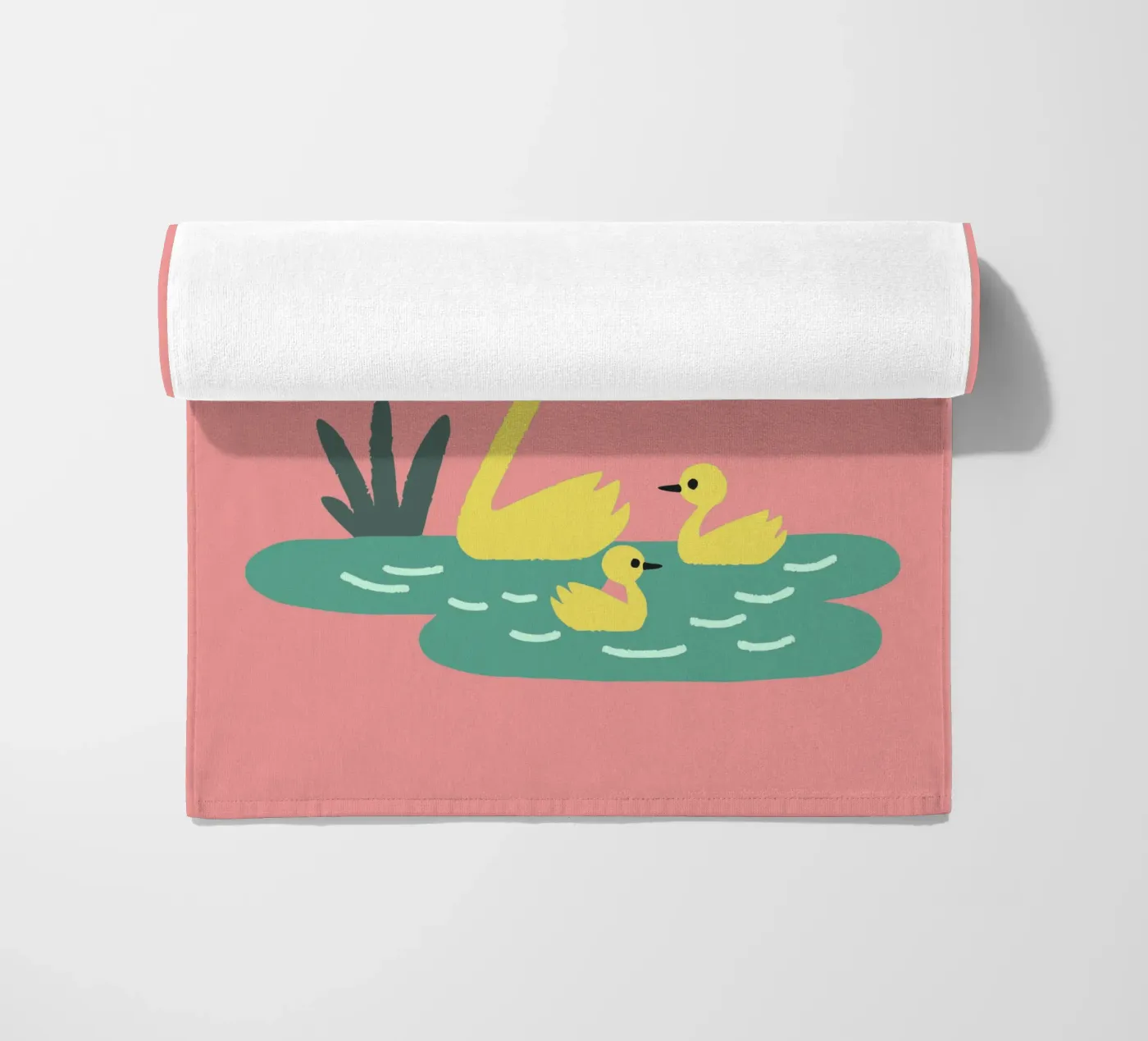 Eend Gans strandhanddoek van TRENDY POSTER SHOP