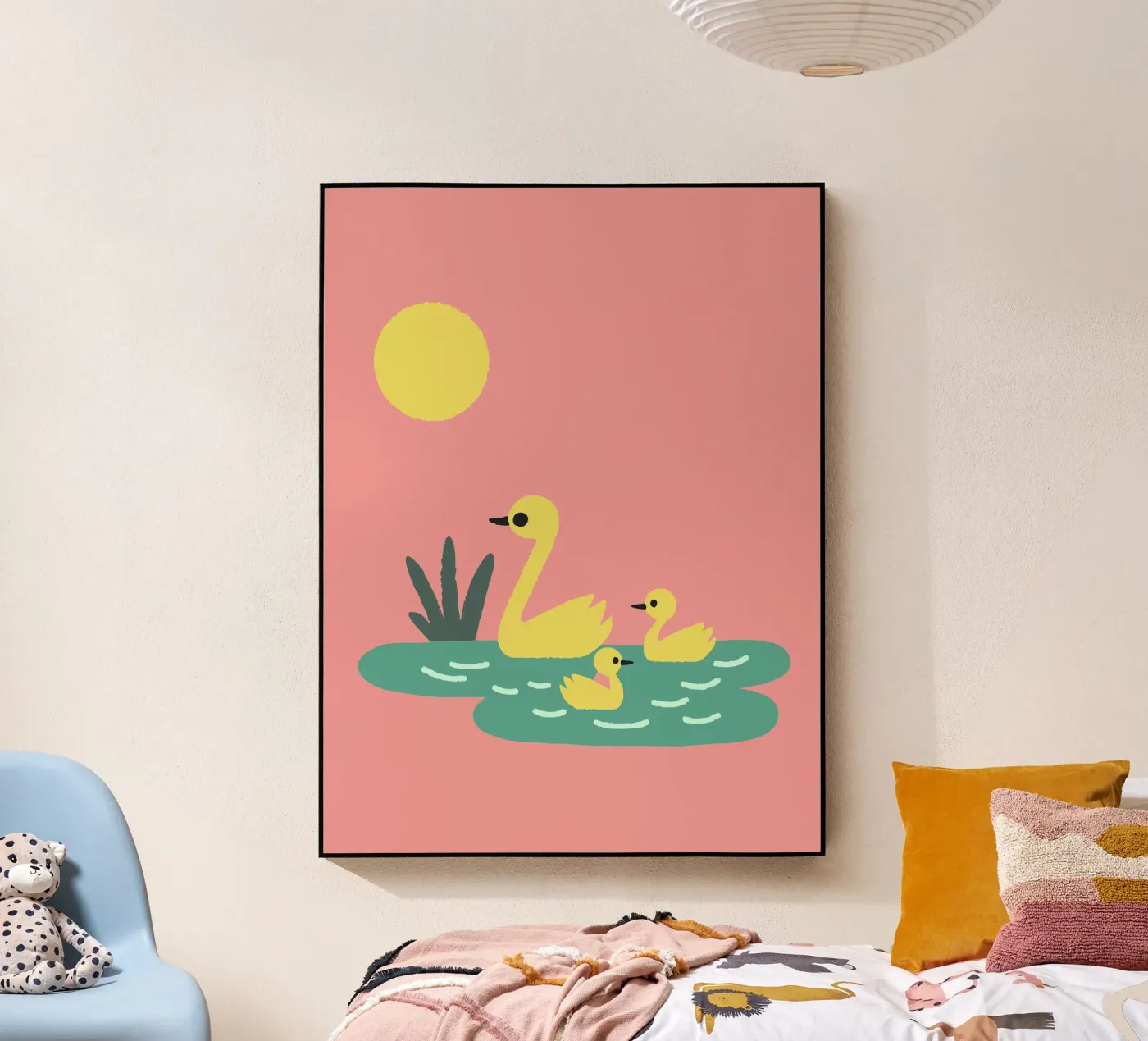 Duck Goose plexiglas de TRENDY POSTER SHOP