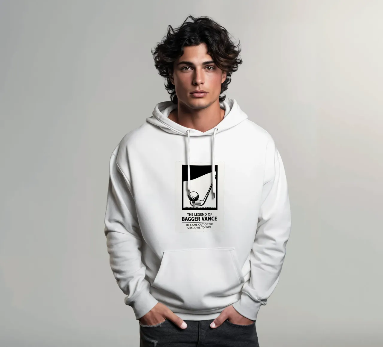 The Legend of Bagger Vance Print felpa con cappuccio da MoviesArt