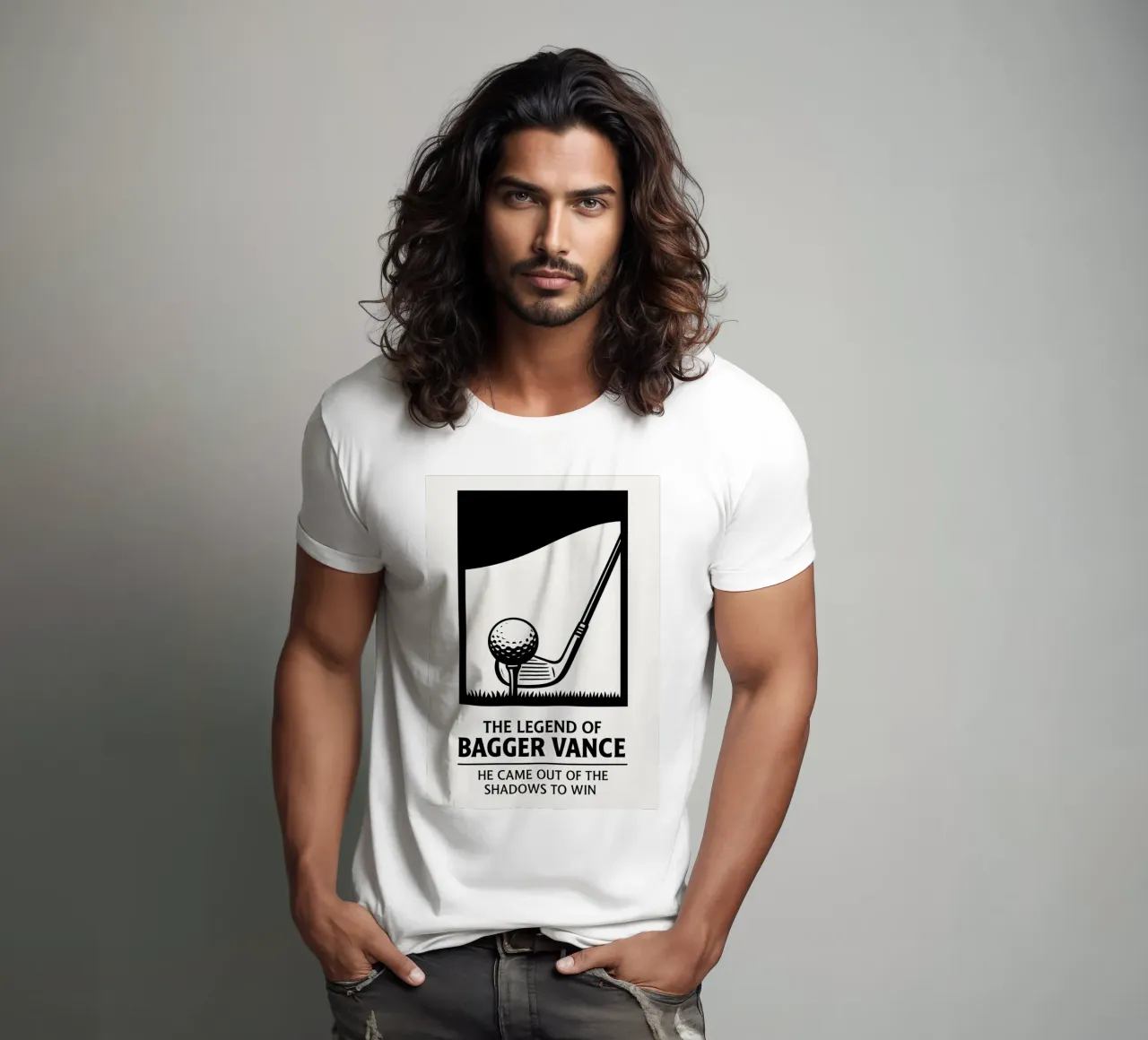 The Legend of Bagger Vance Print t-shirt da MoviesArt