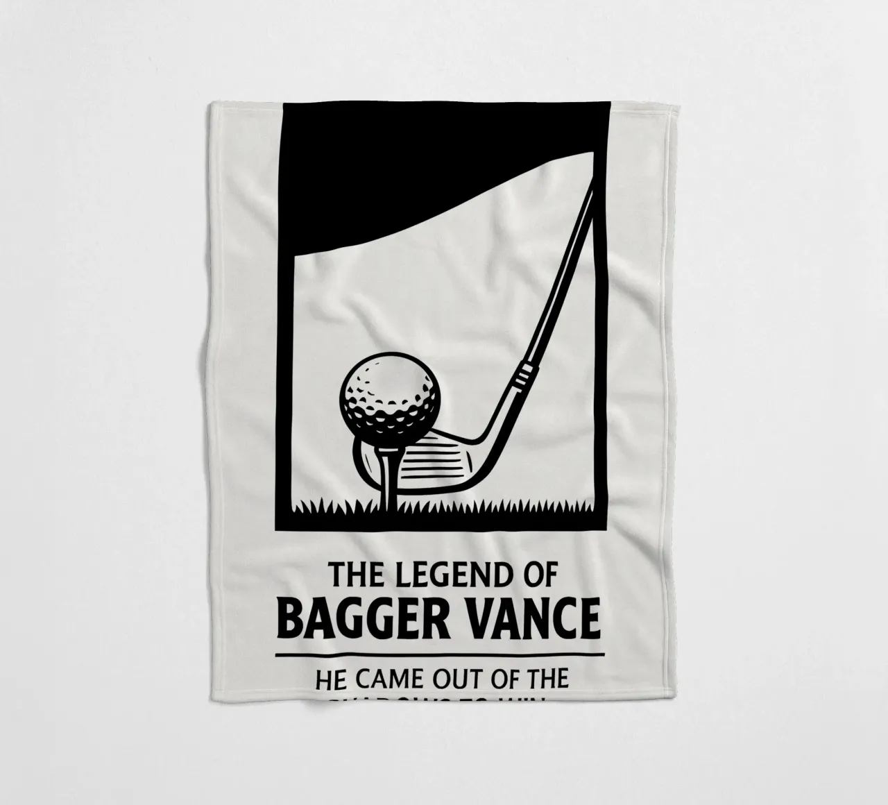 The Legend of Bagger Vance Print coperta in pile da MoviesArt