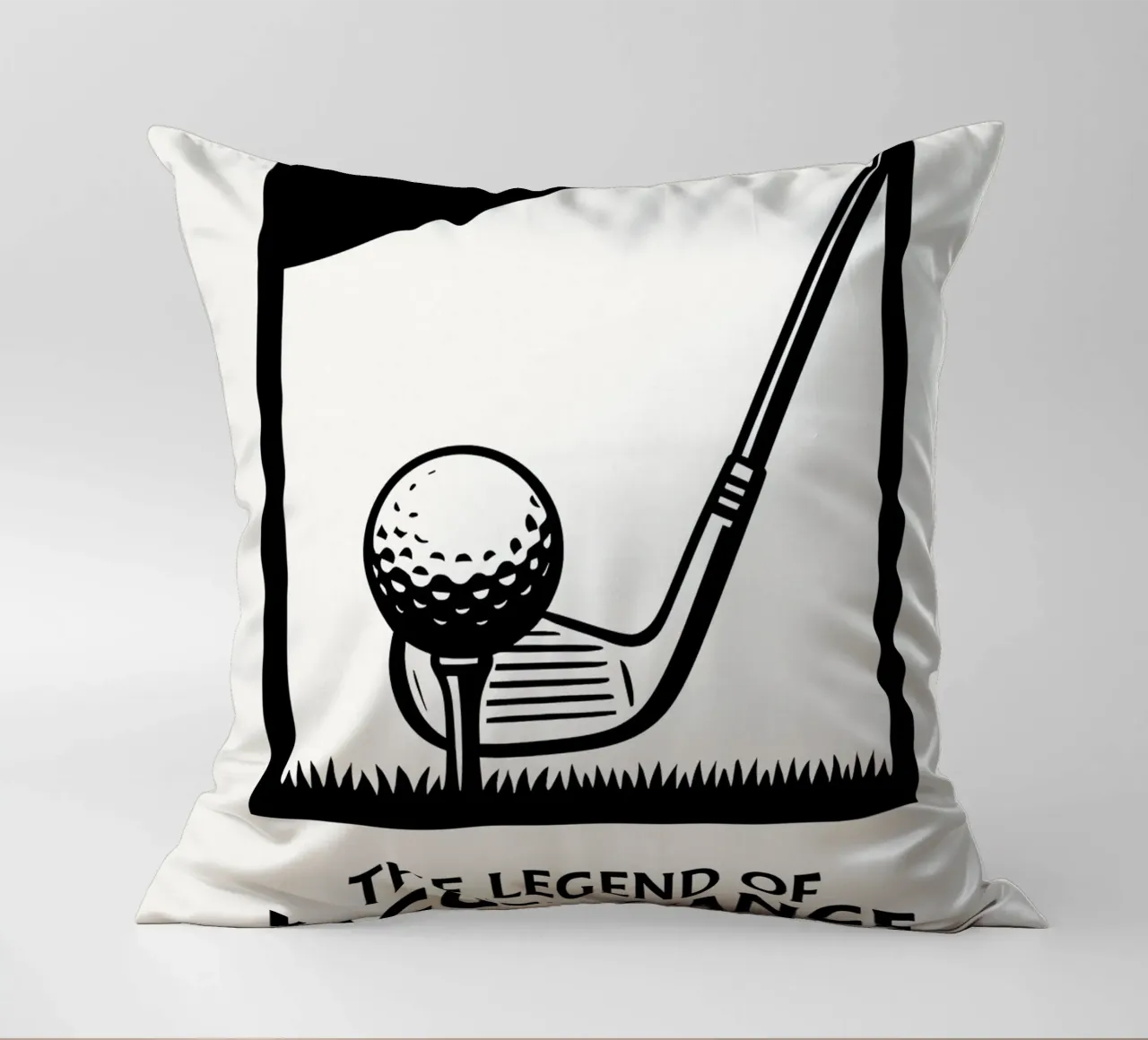 The Legend of Bagger Vance Print cuscino da MoviesArt