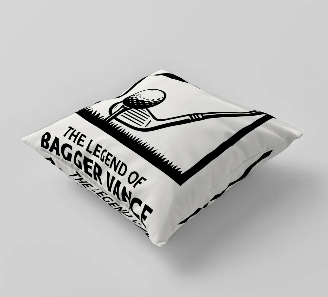 The Legend of Bagger Vance Print cuscino da MoviesArt