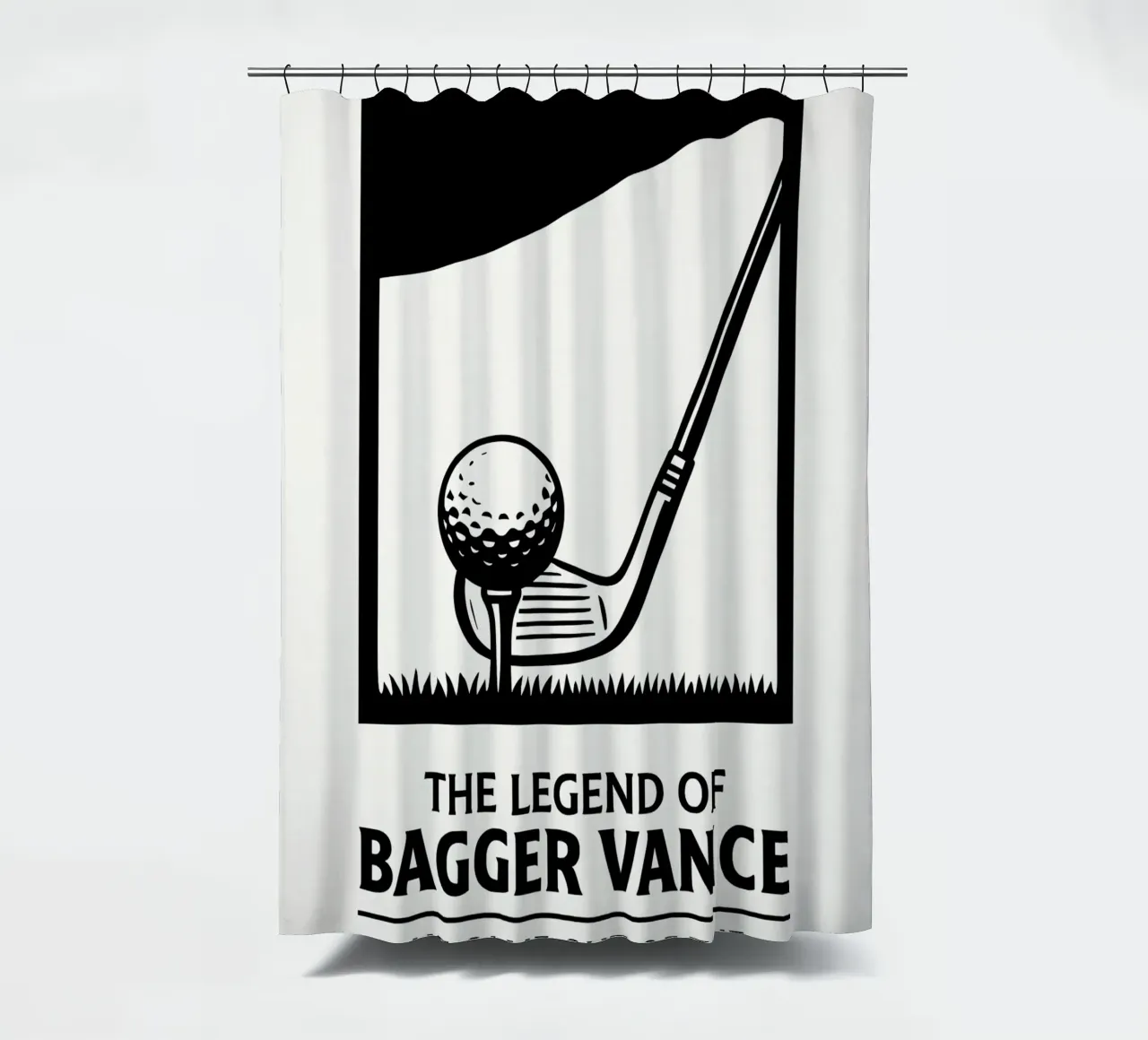 The Legend of Bagger Vance Print tenda da doccia da MoviesArt