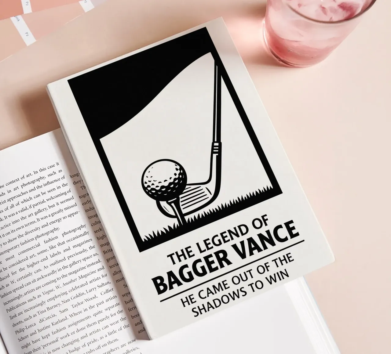 The Legend of Bagger Vance Print notebook by MoviesArt