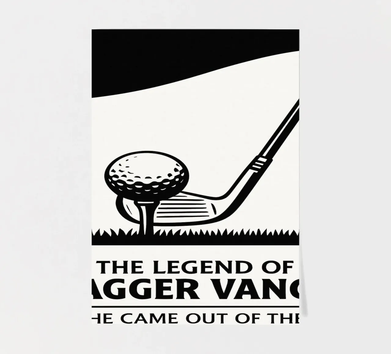 The Legend of Bagger Vance Print foglio adesivo da MoviesArt