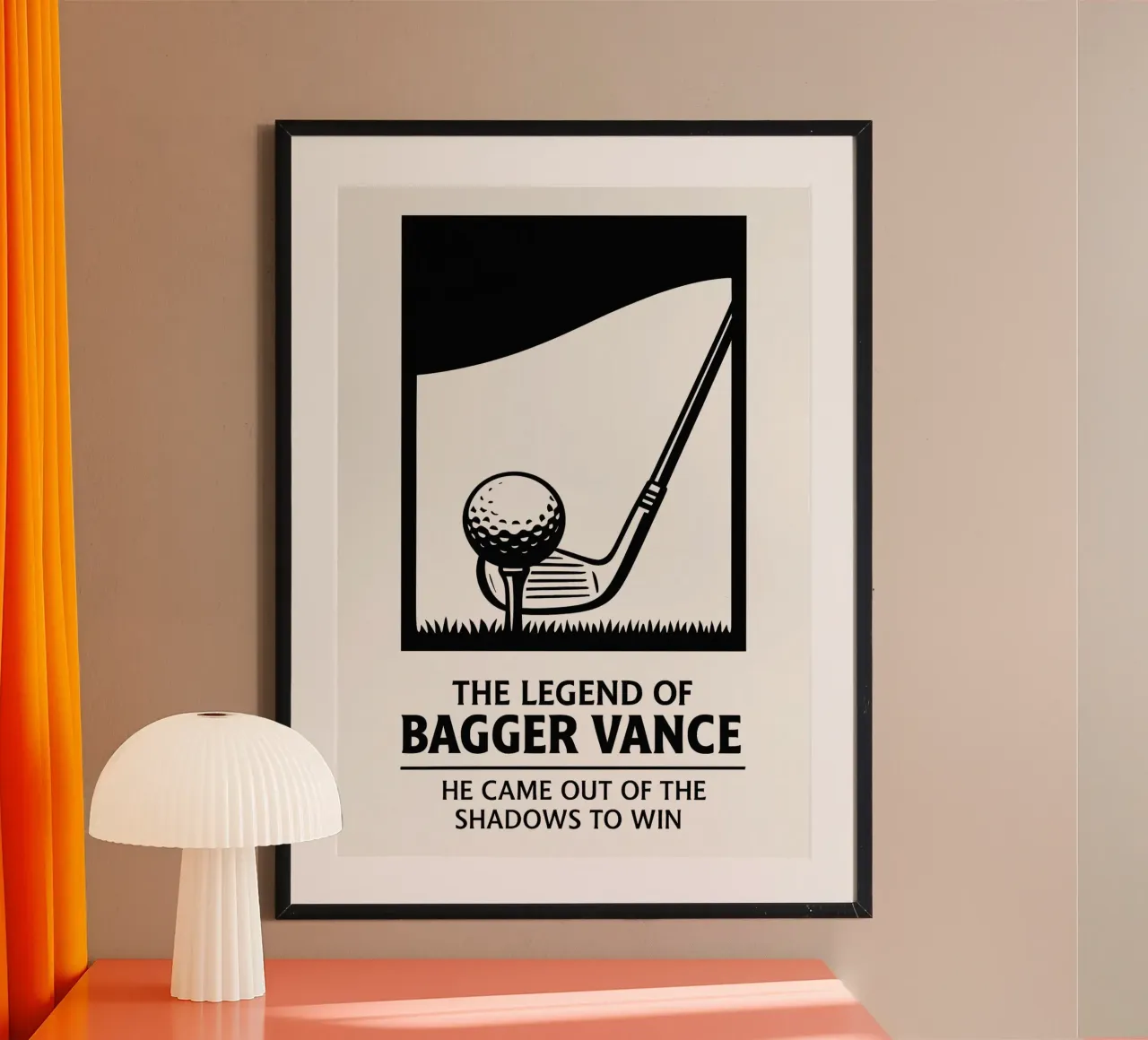 The Legend of Bagger Vance Print carta hahnemühle da MoviesArt