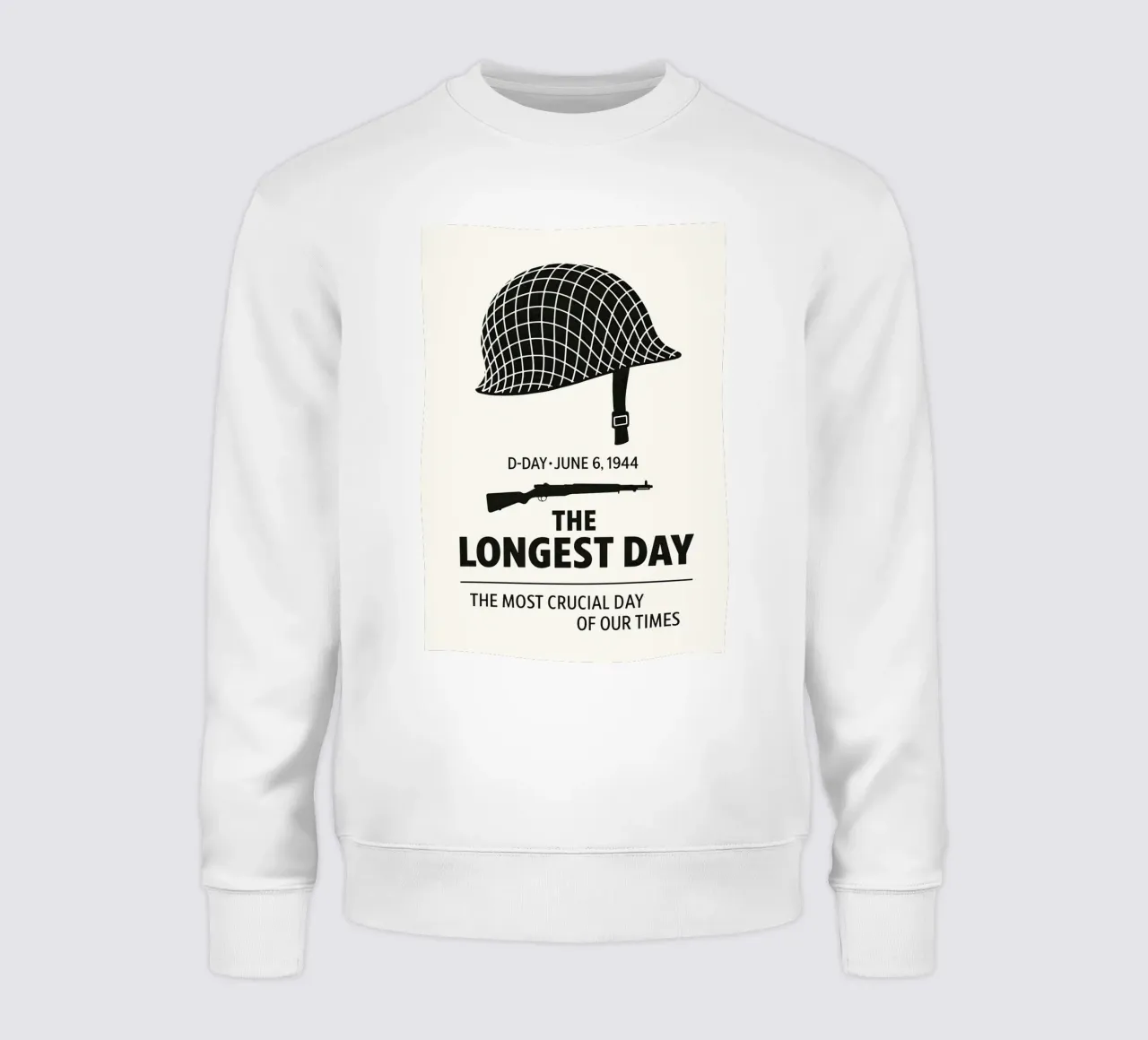 The Longest Day Print Sweatshirt von MoviesArt