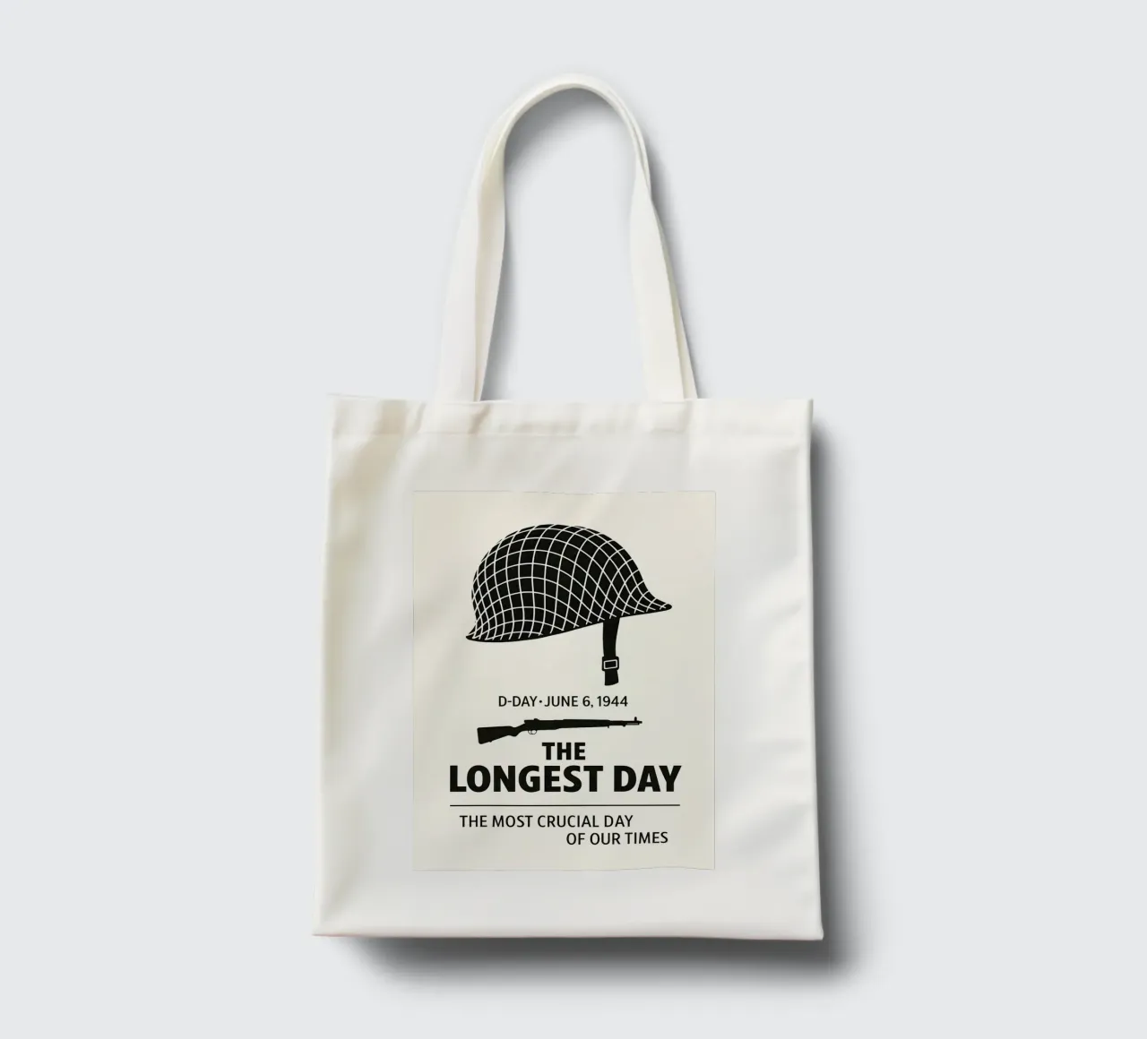 The Longest Day Print borsa in juta da MoviesArt