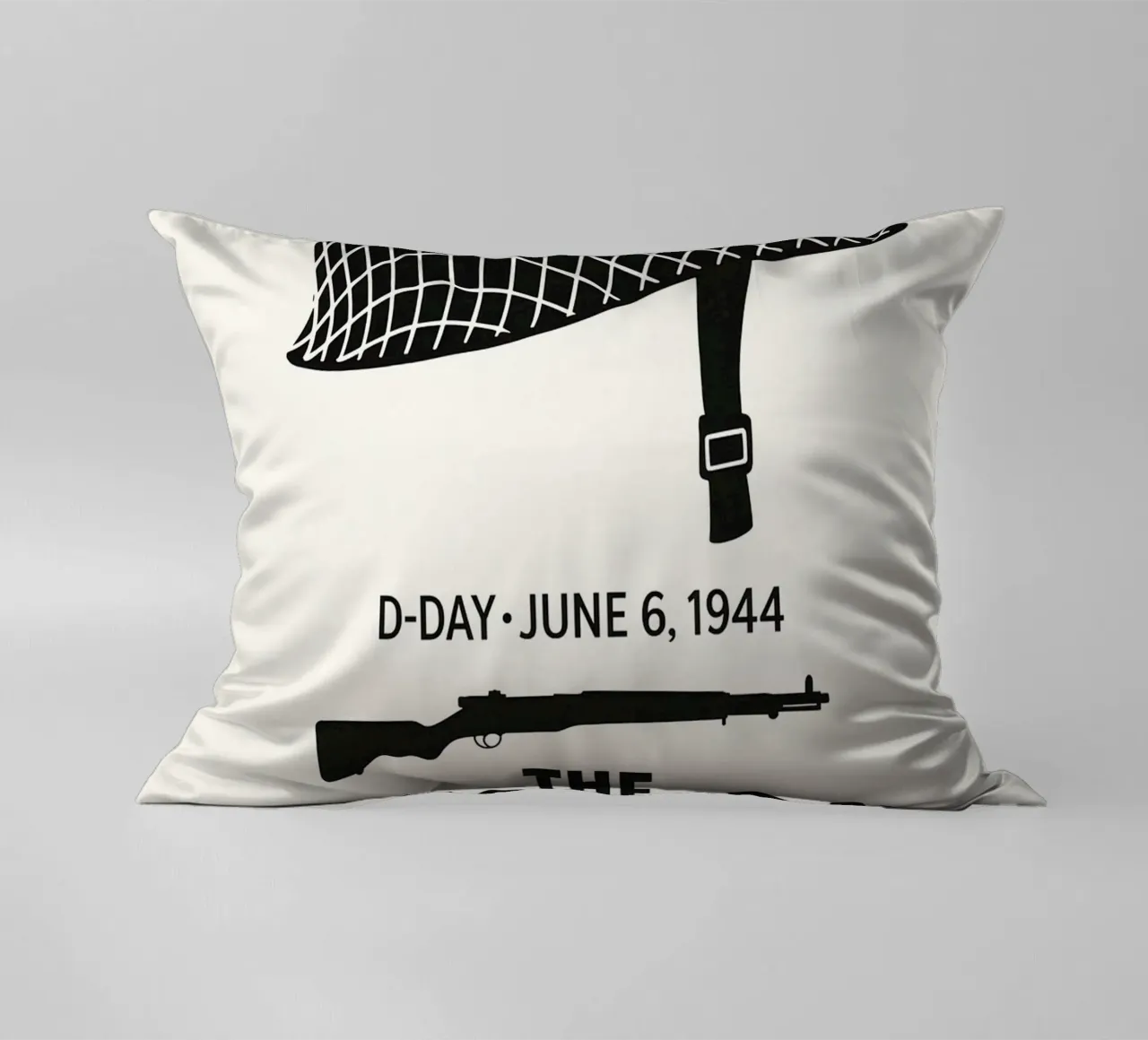 The Longest Day Print cuscino da MoviesArt