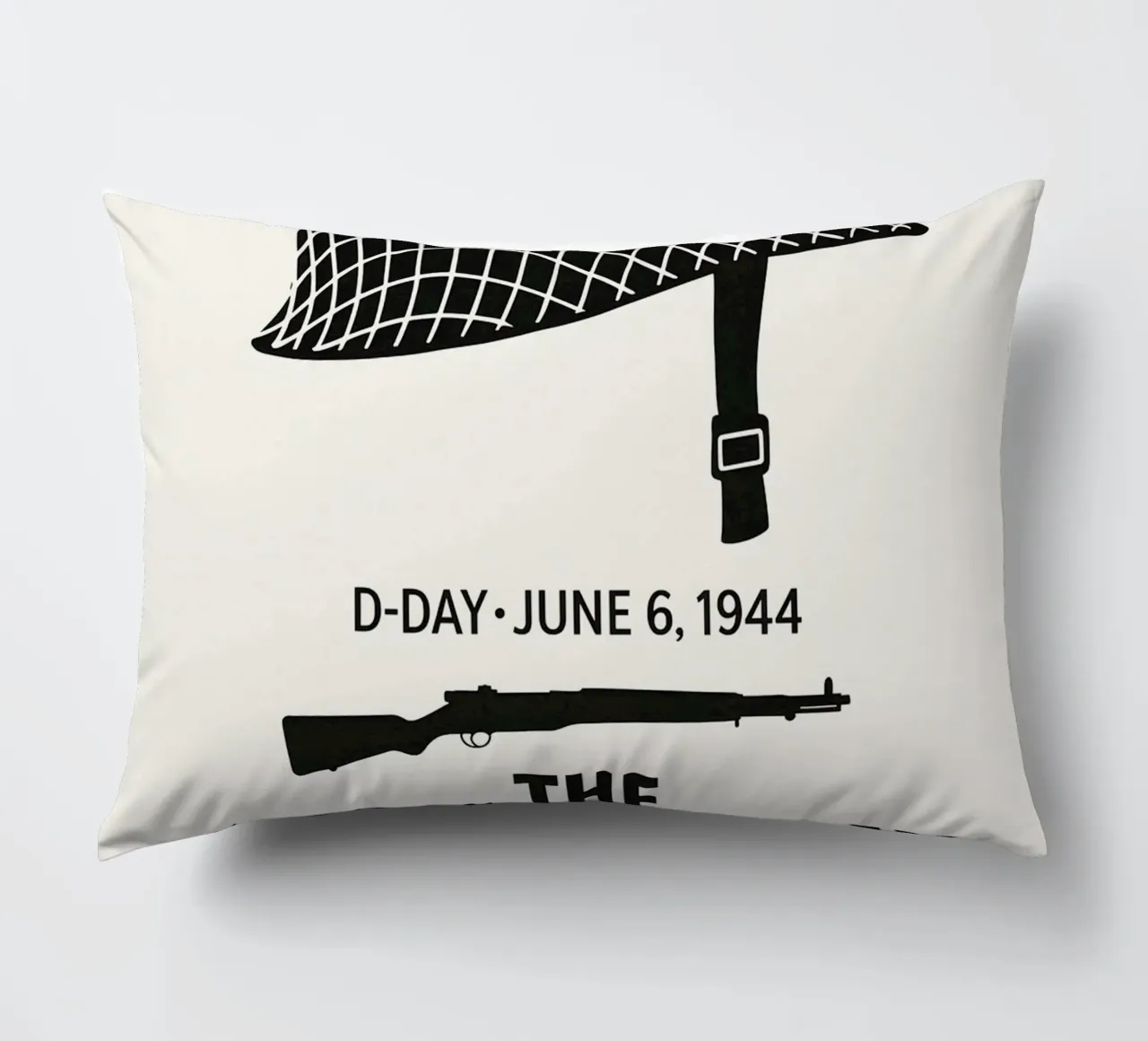 The Longest Day Print cuscino da MoviesArt
