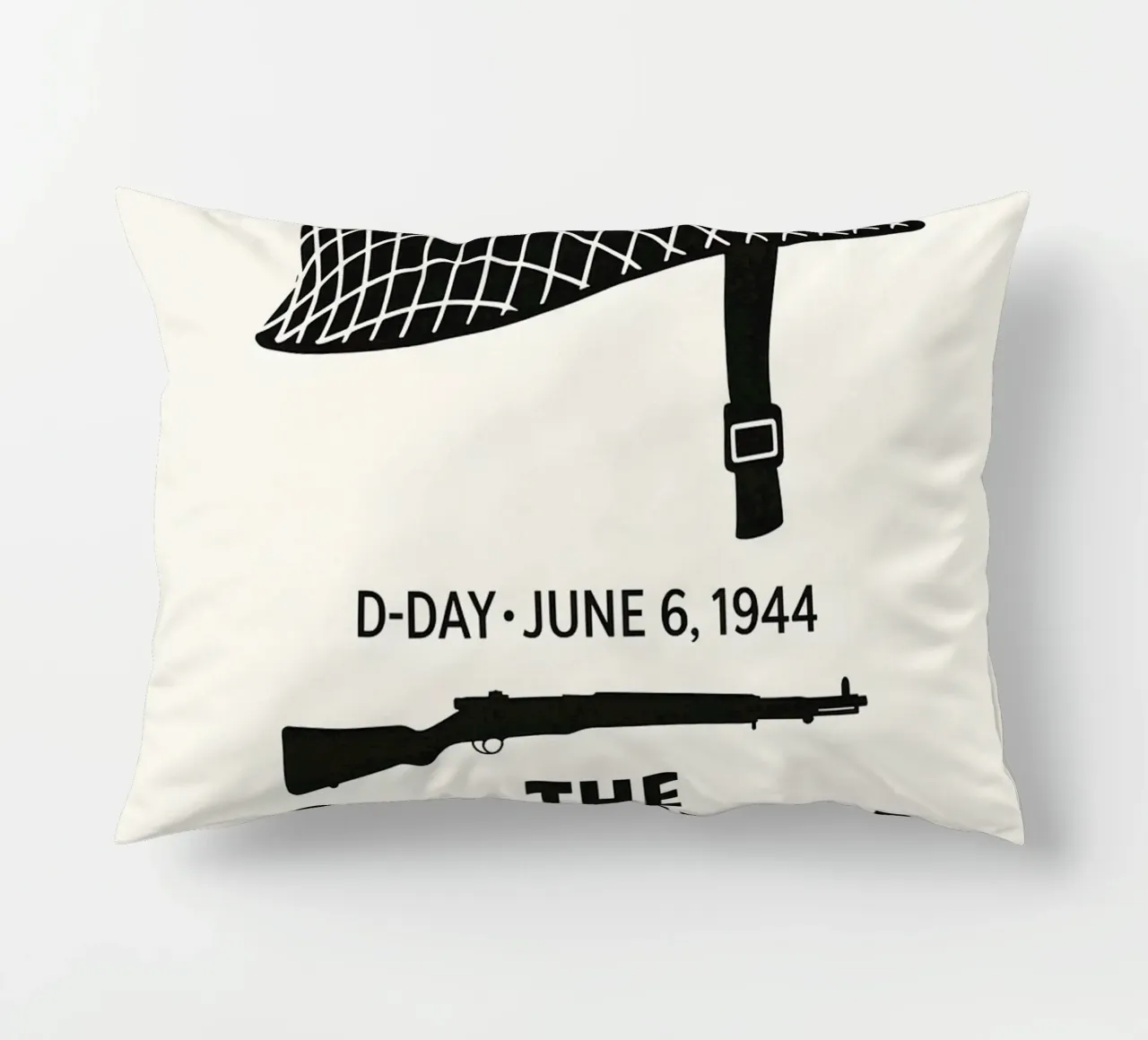 The Longest Day Print cuscino da MoviesArt