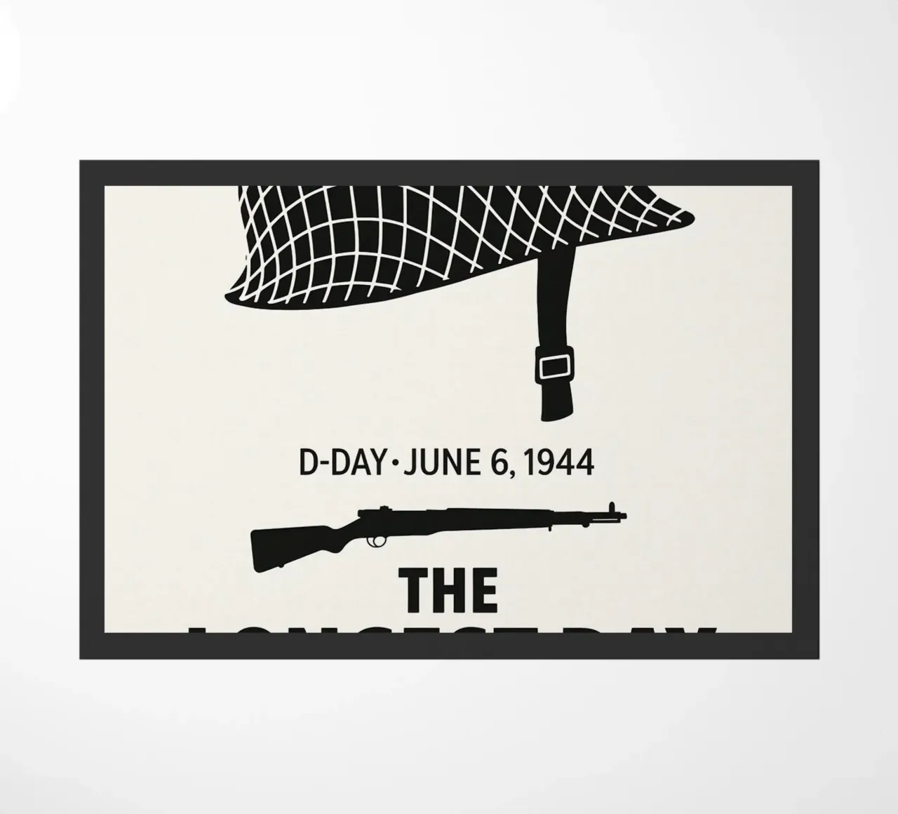 The Longest Day Print zerbino da MoviesArt