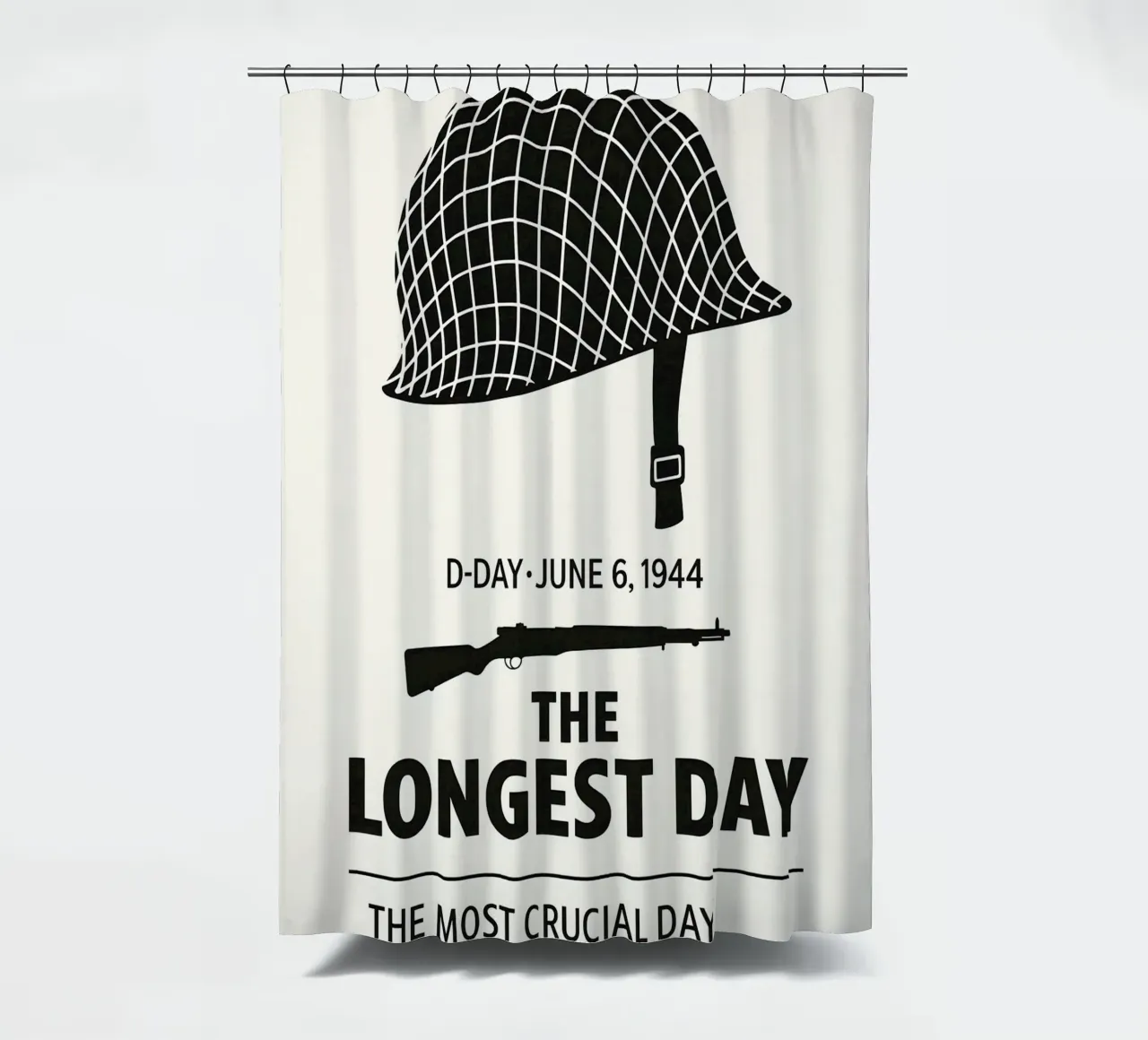 The Longest Day Print tenda da doccia da MoviesArt
