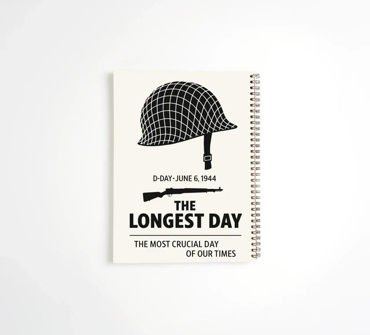 The Longest Day Print Ringbuch von MoviesArt