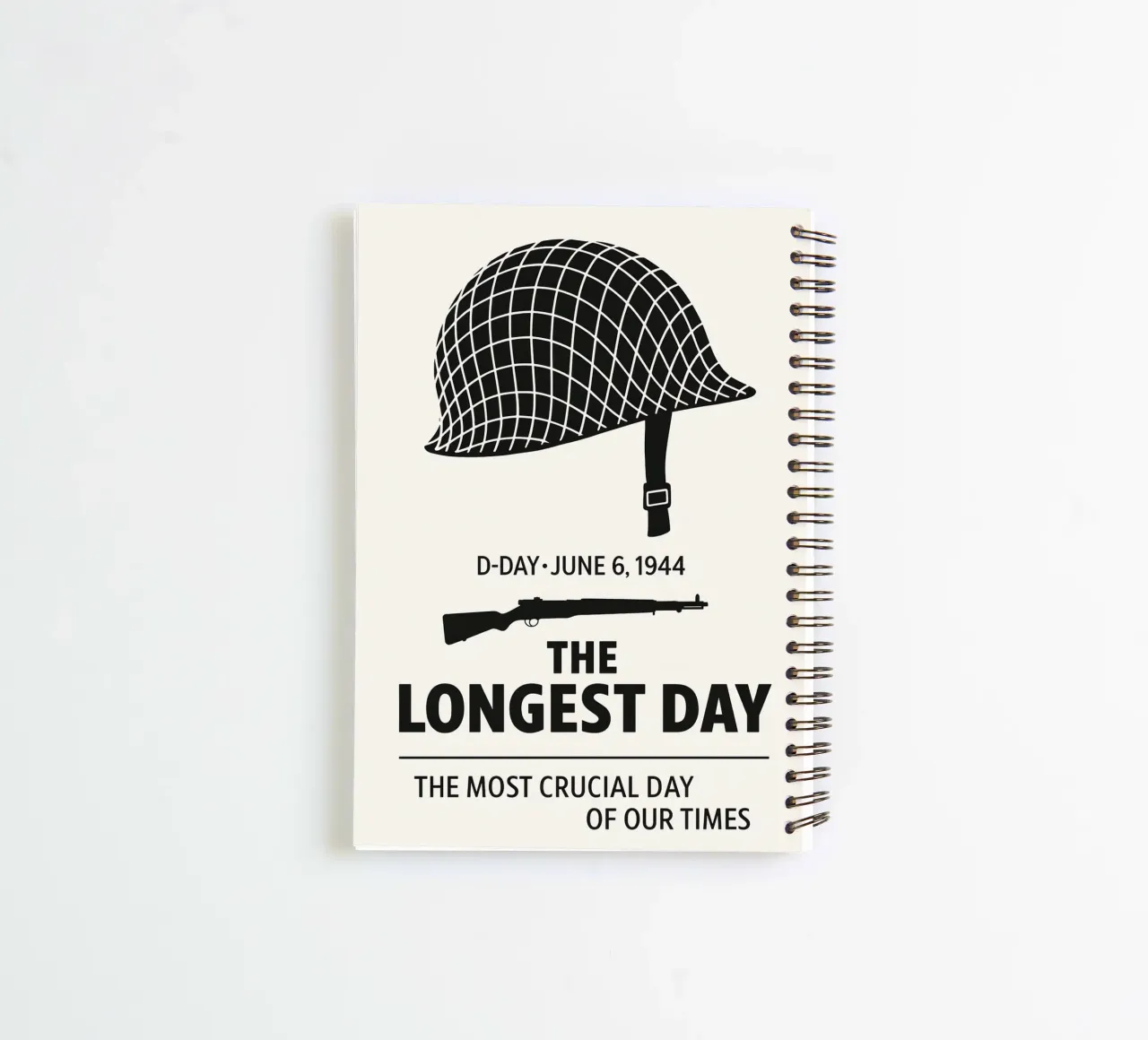 The Longest Day Print Ringbuch von MoviesArt