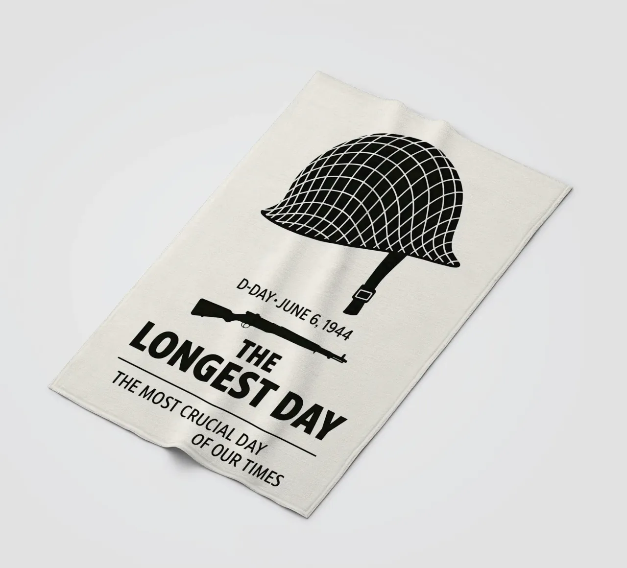 The Longest Day Print coperta in pile da MoviesArt