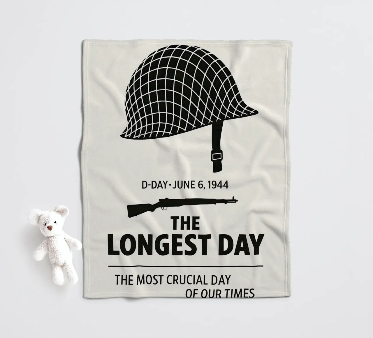 The Longest Day Print coperta in pile da MoviesArt