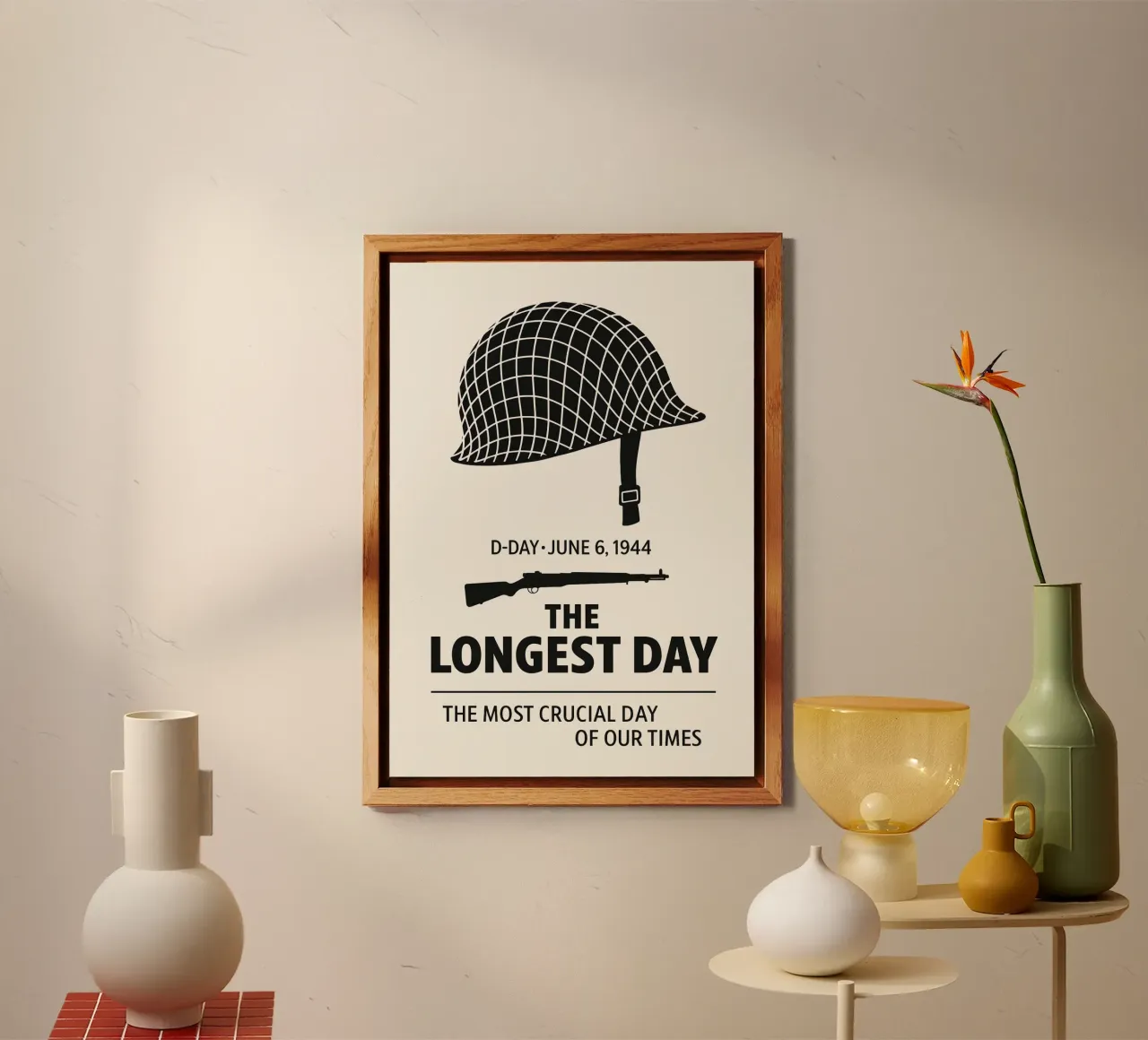 The Longest Day Print Alu-Dibond von MoviesArt