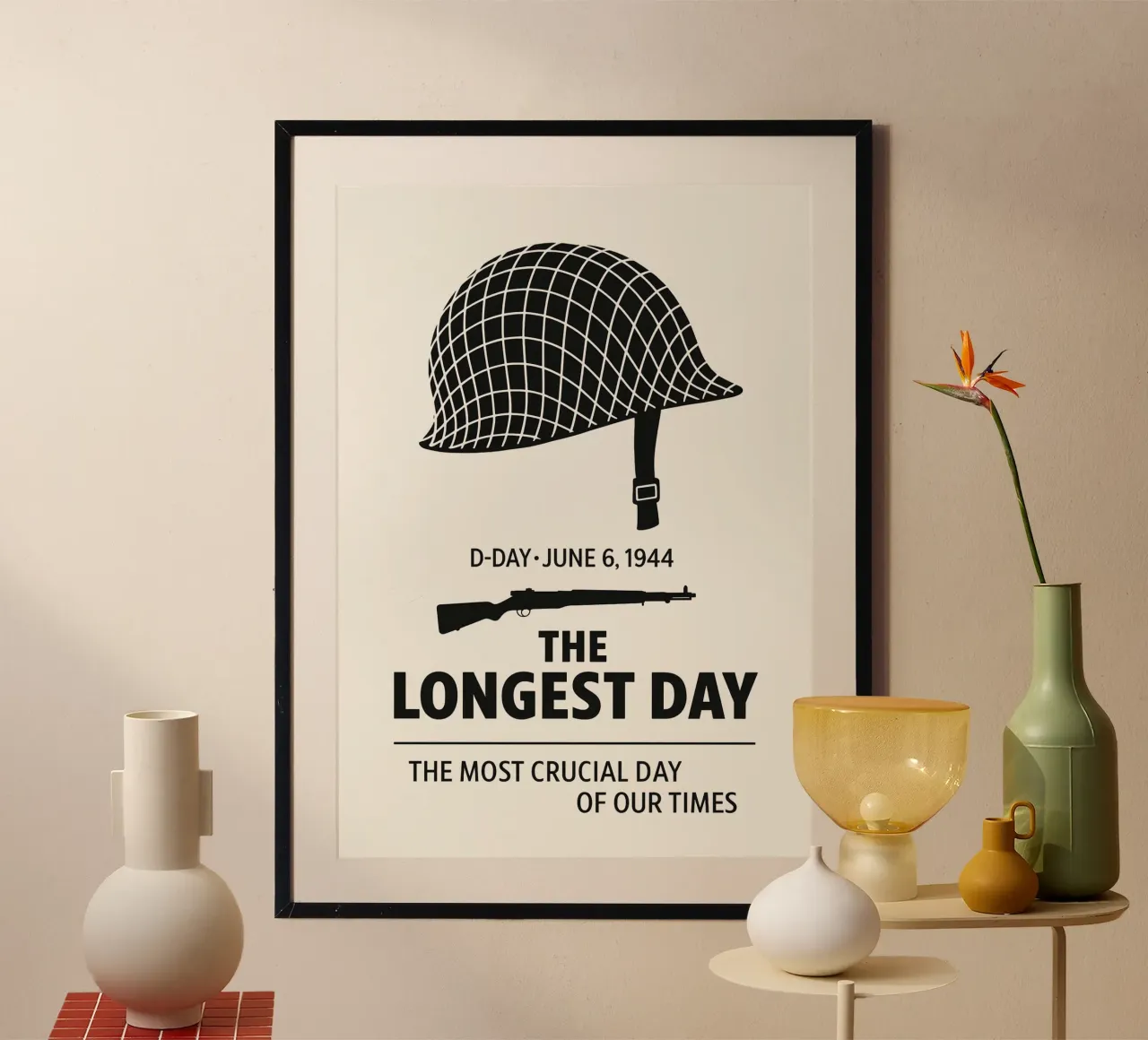 The Longest Day Print carta hahnemühle da MoviesArt