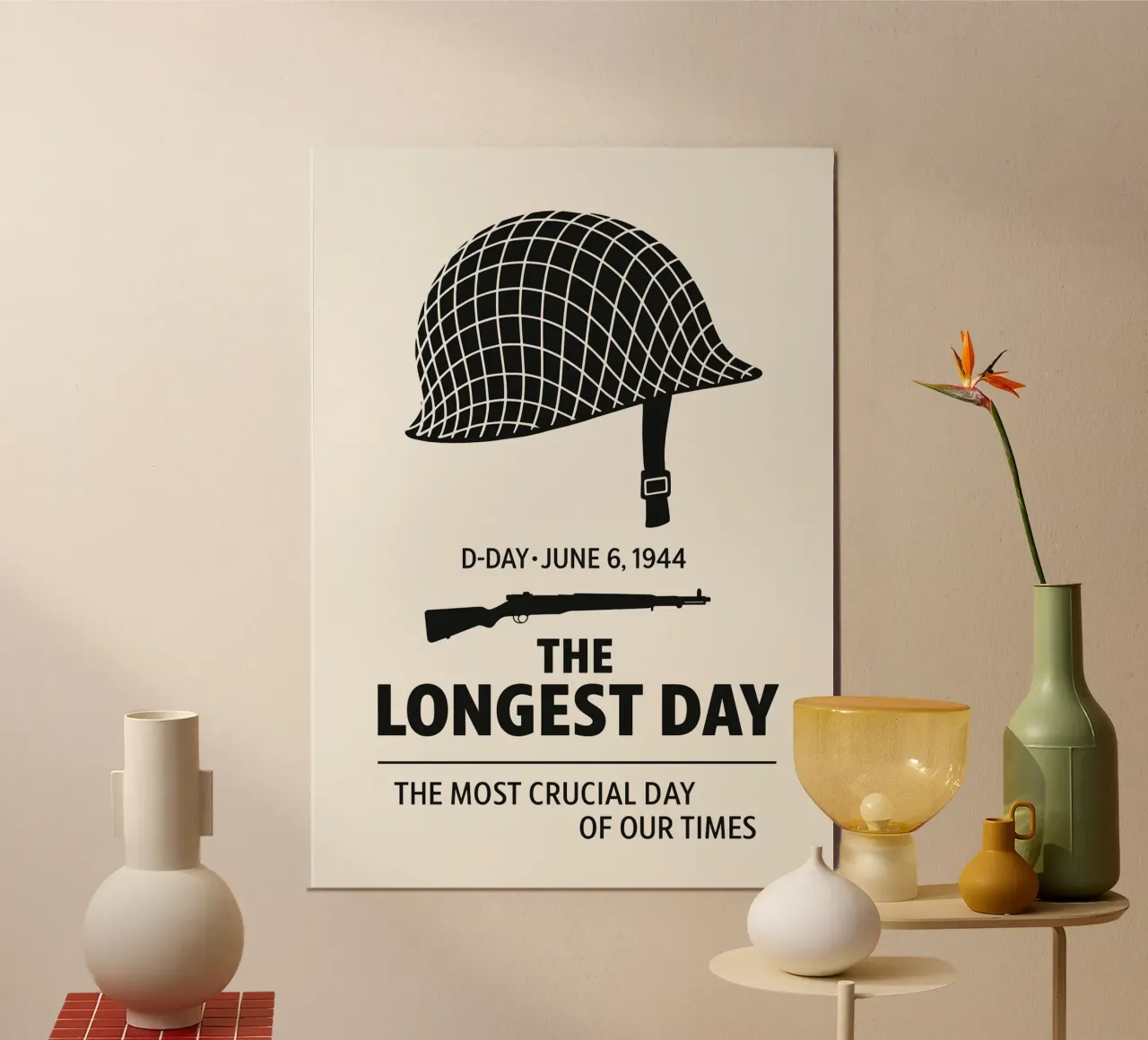 The Longest Day Print poster da MoviesArt