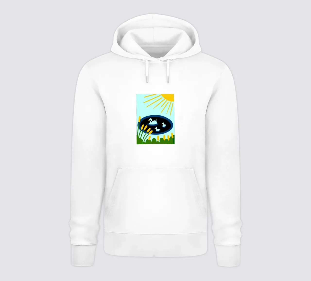 Anatre al sole felpa con cappuccio da TRENDY POSTER SHOP