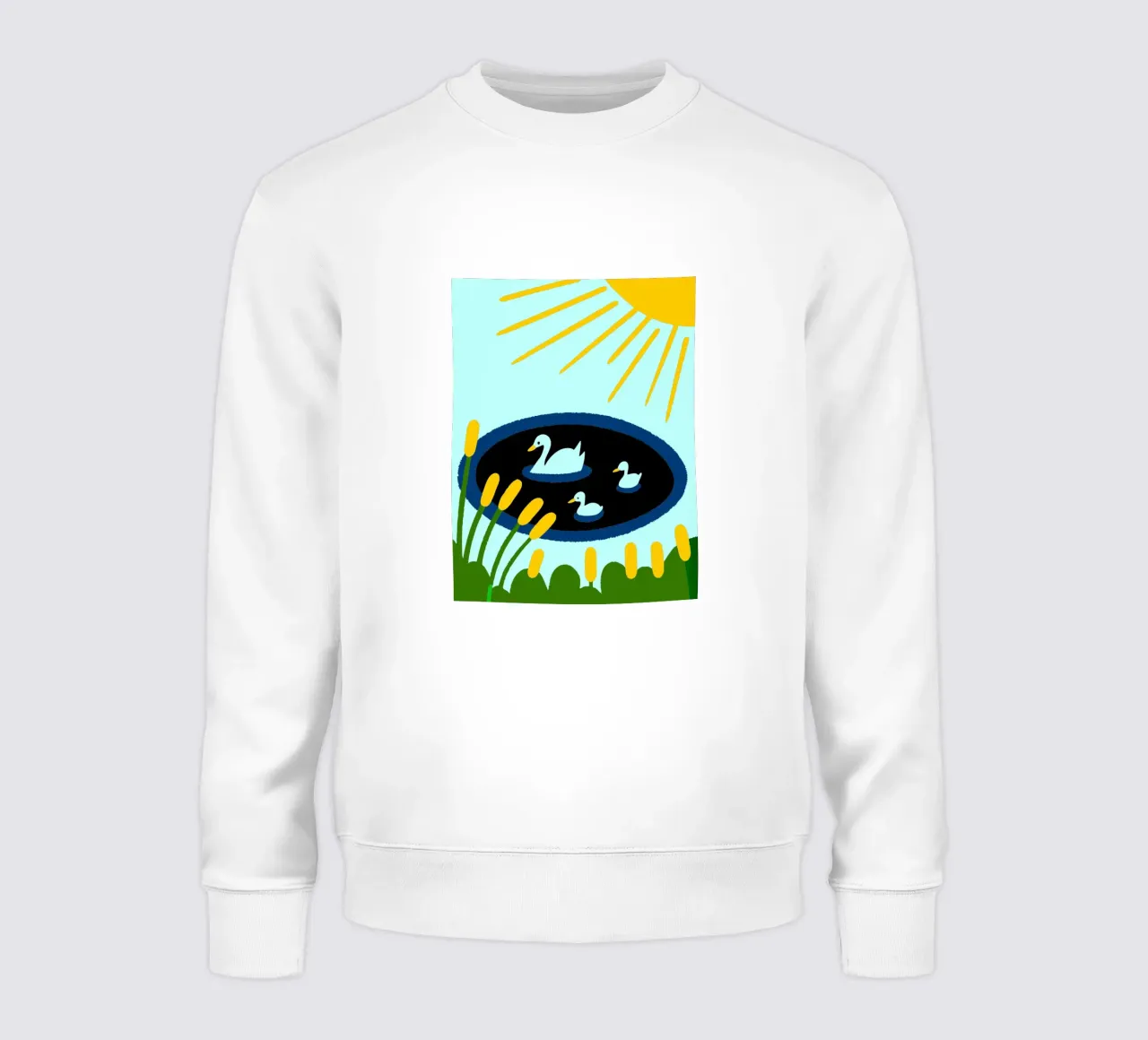 Anatre al sole felpa da TRENDY POSTER SHOP