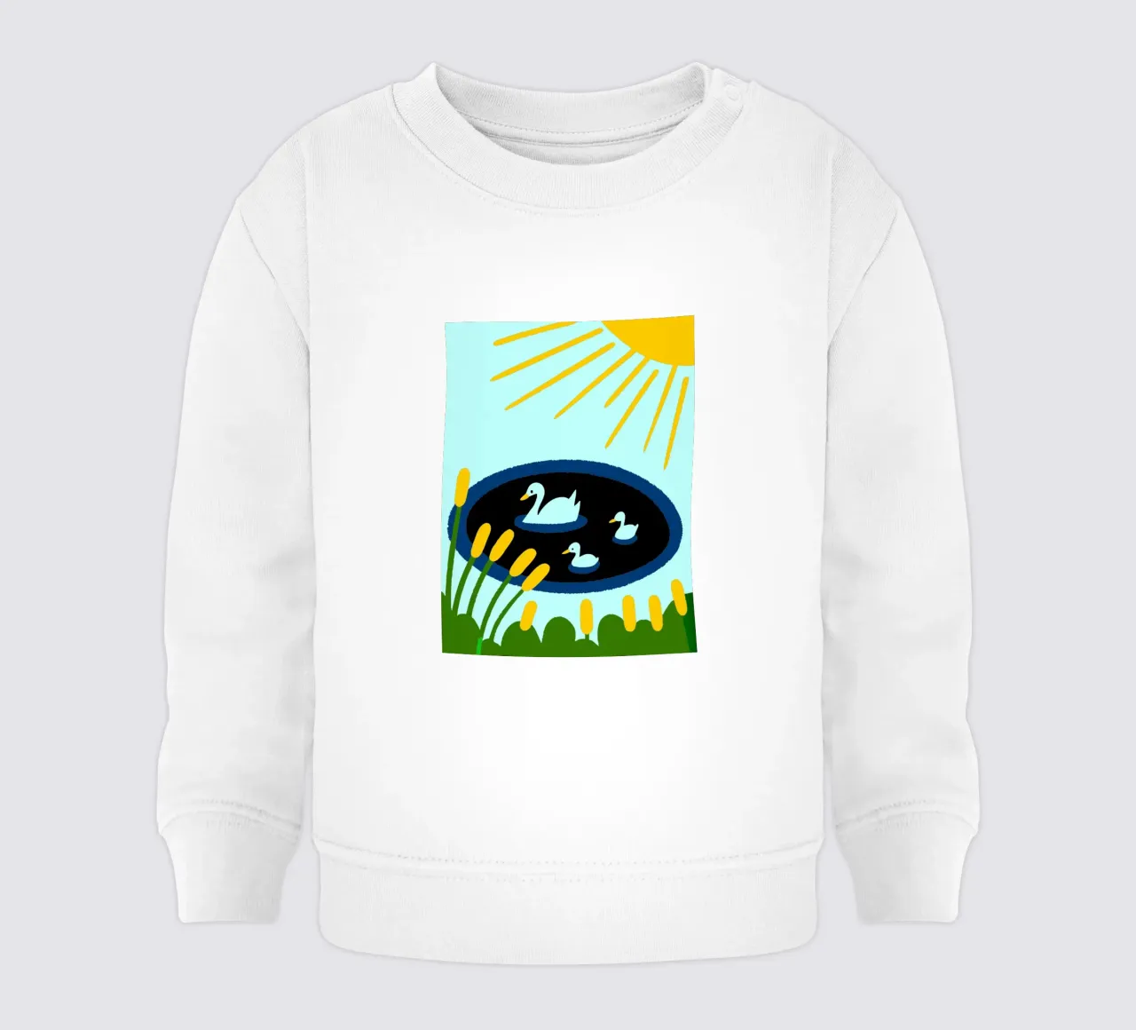Anatre al sole felpa neonato da TRENDY POSTER SHOP