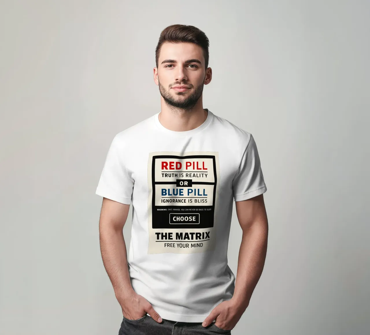 The Matrix Print t-shirt da MoviesArt