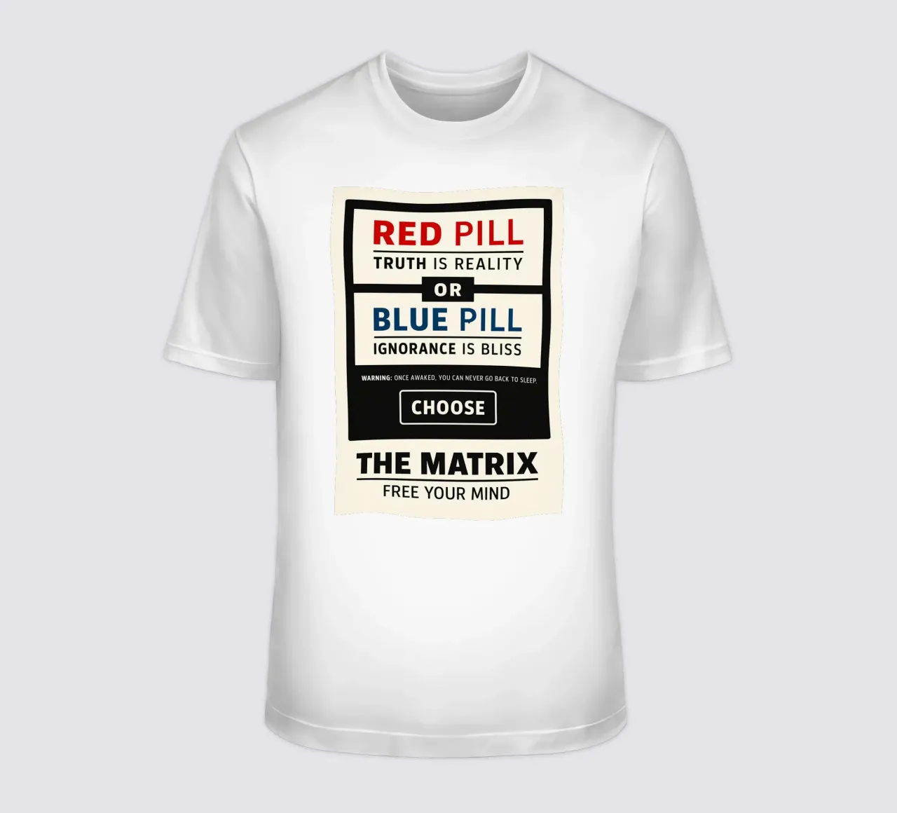 The Matrix Print t-shirt da MoviesArt