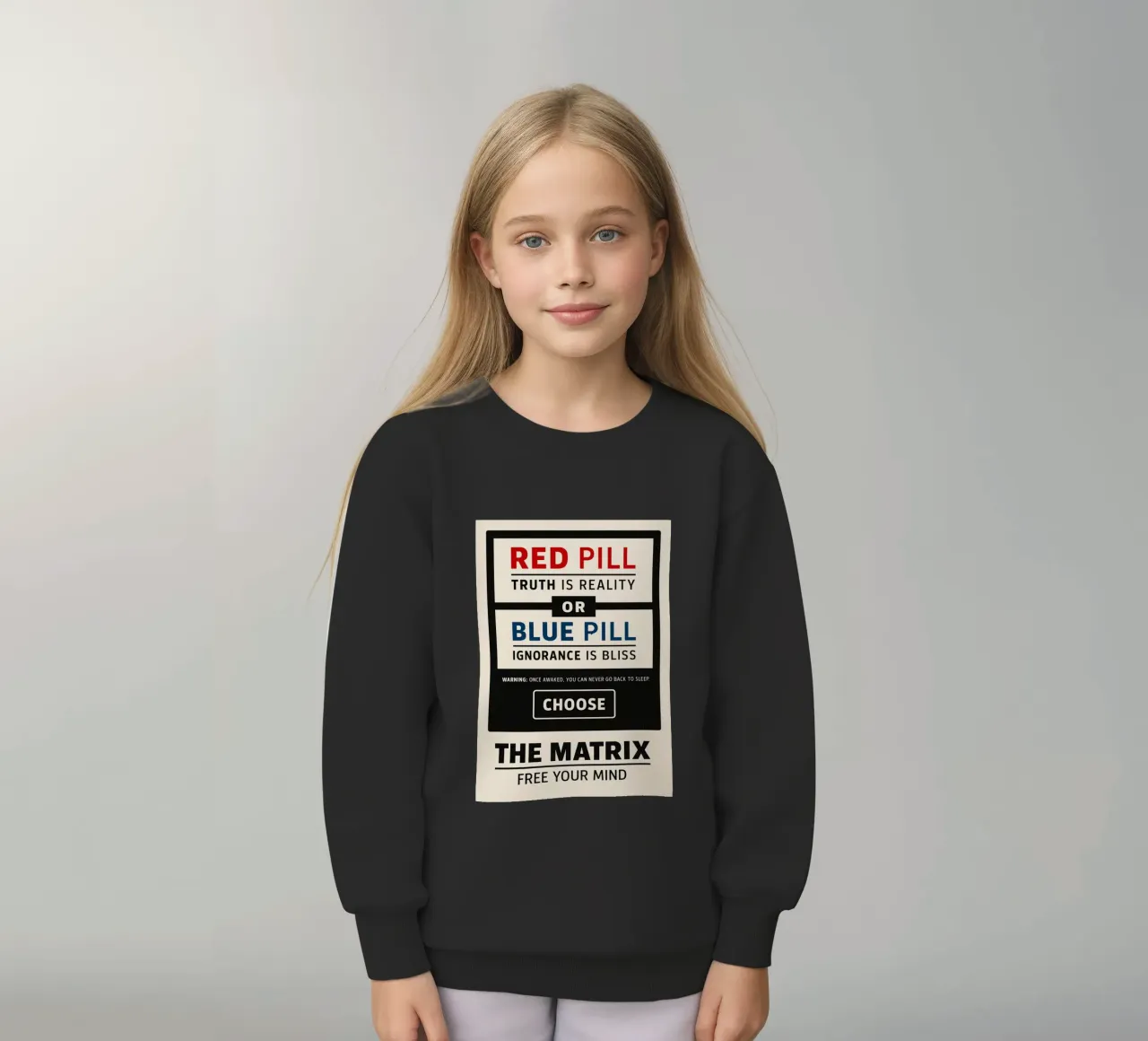 The Matrix Print felpa bambino da MoviesArt