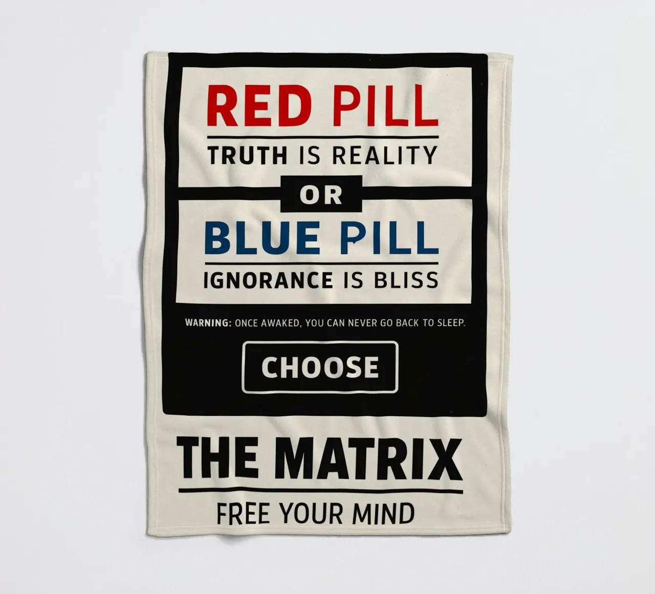 The Matrix Print coperta in pile da MoviesArt