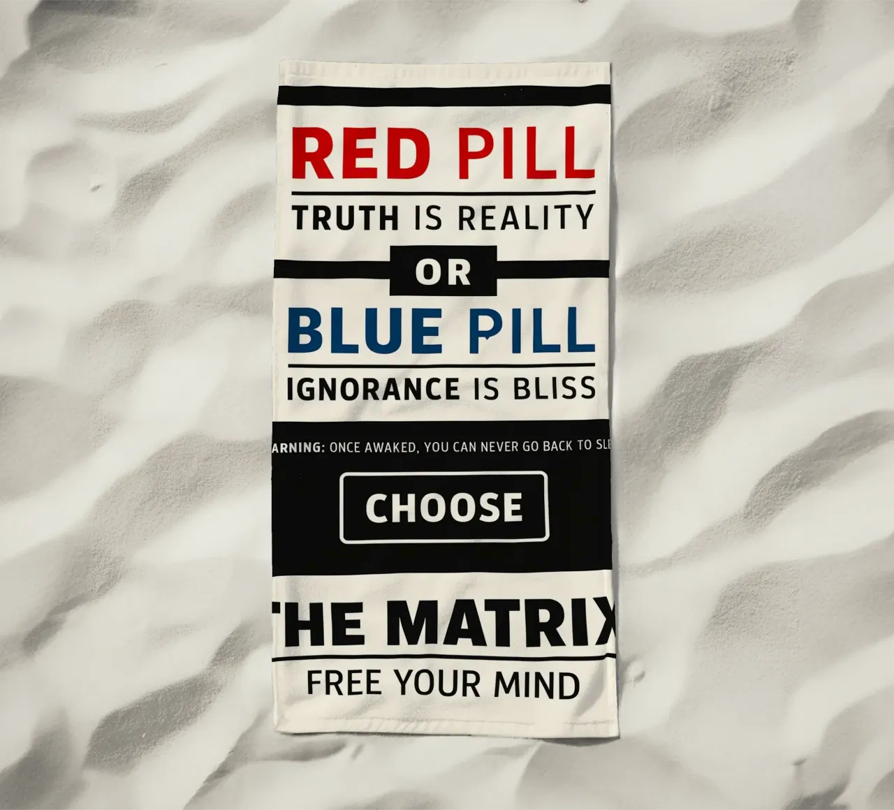 The Matrix Print telo mare da MoviesArt