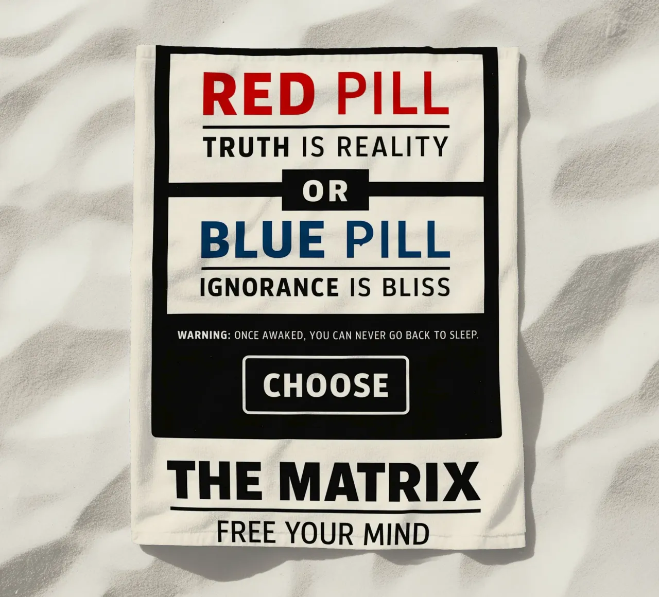 The Matrix Print telo mare da MoviesArt