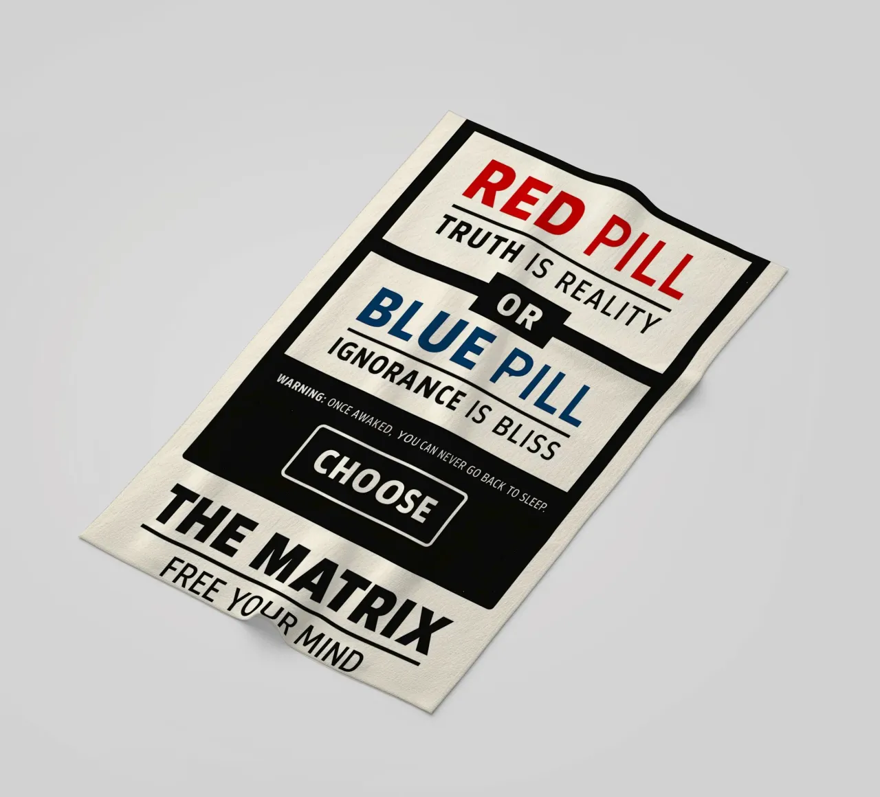 The Matrix Print telo mare da MoviesArt