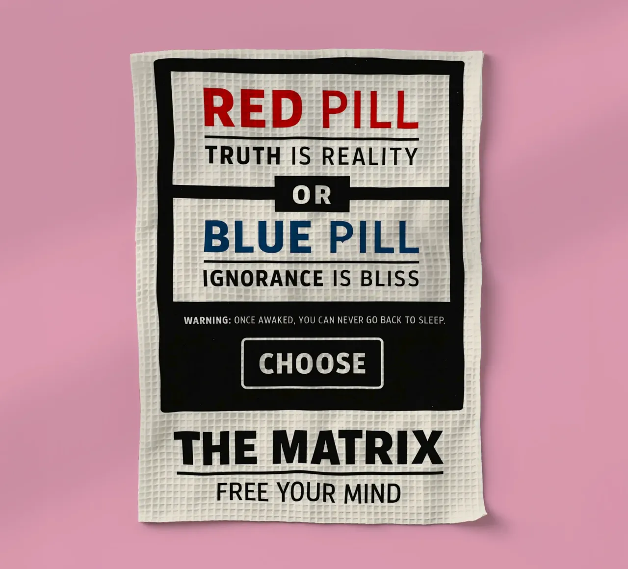 The Matrix Print torchon de MoviesArt