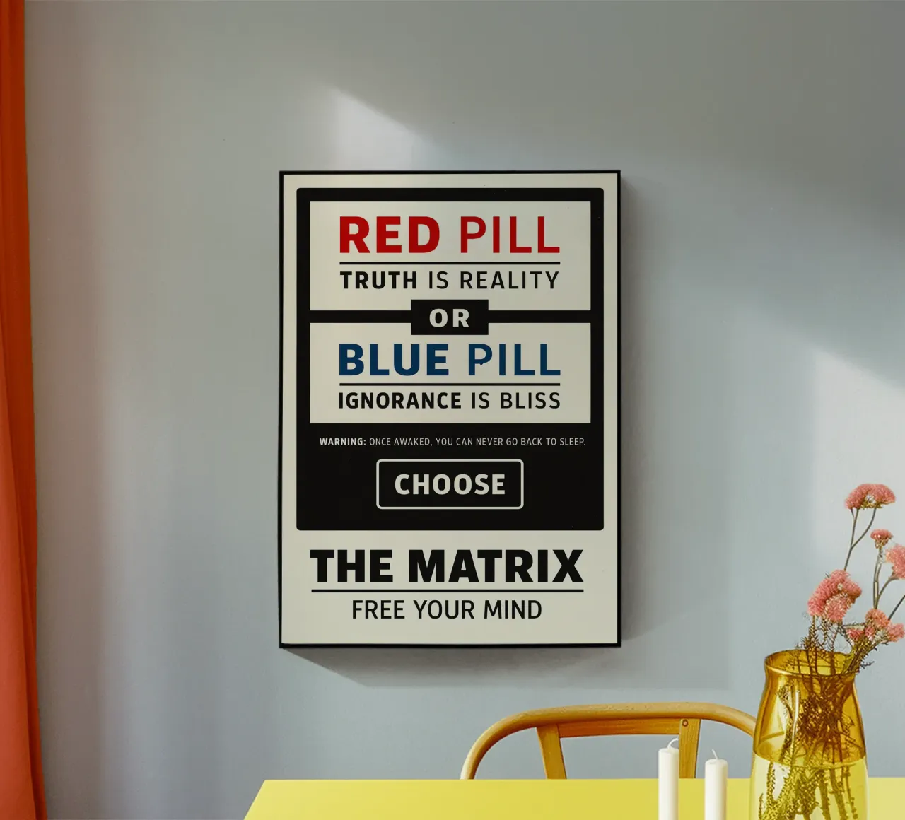 The Matrix Print acrylic glass by MoviesArt