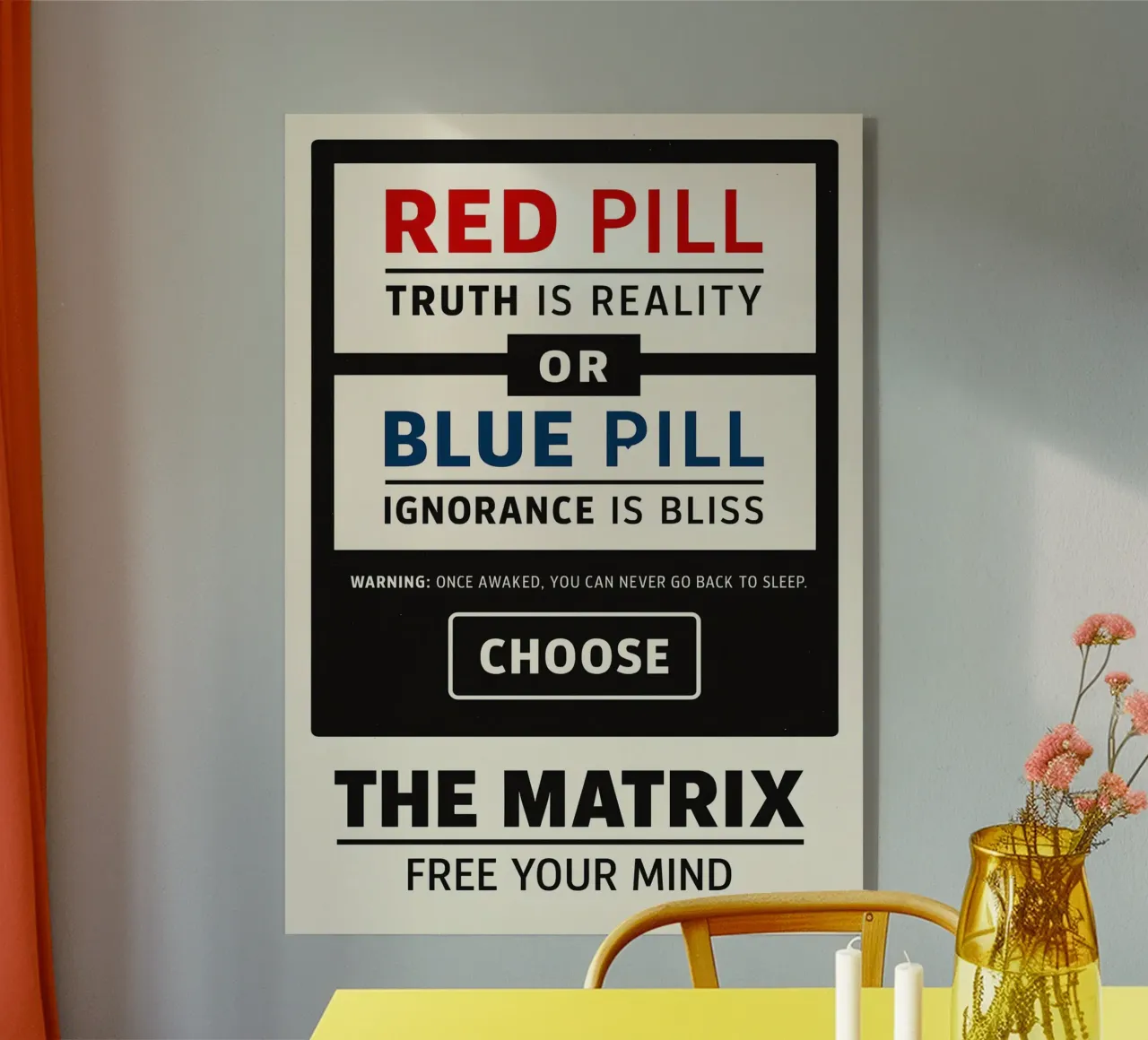 The Matrix Print acrylic glass by MoviesArt