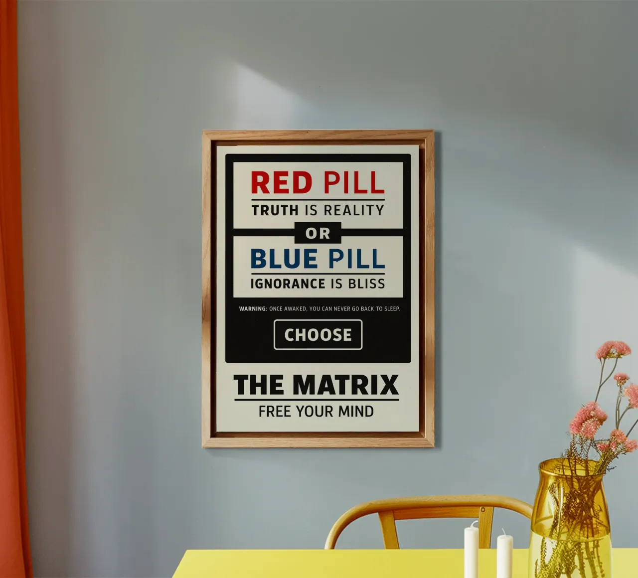 The Matrix Print alluminio dibond da MoviesArt