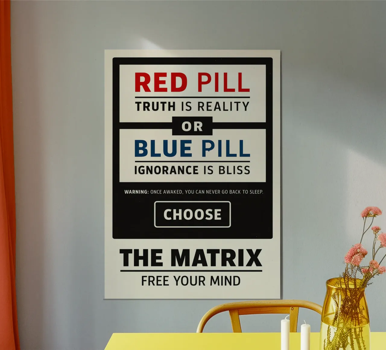 The Matrix Print alluminio dibond da MoviesArt