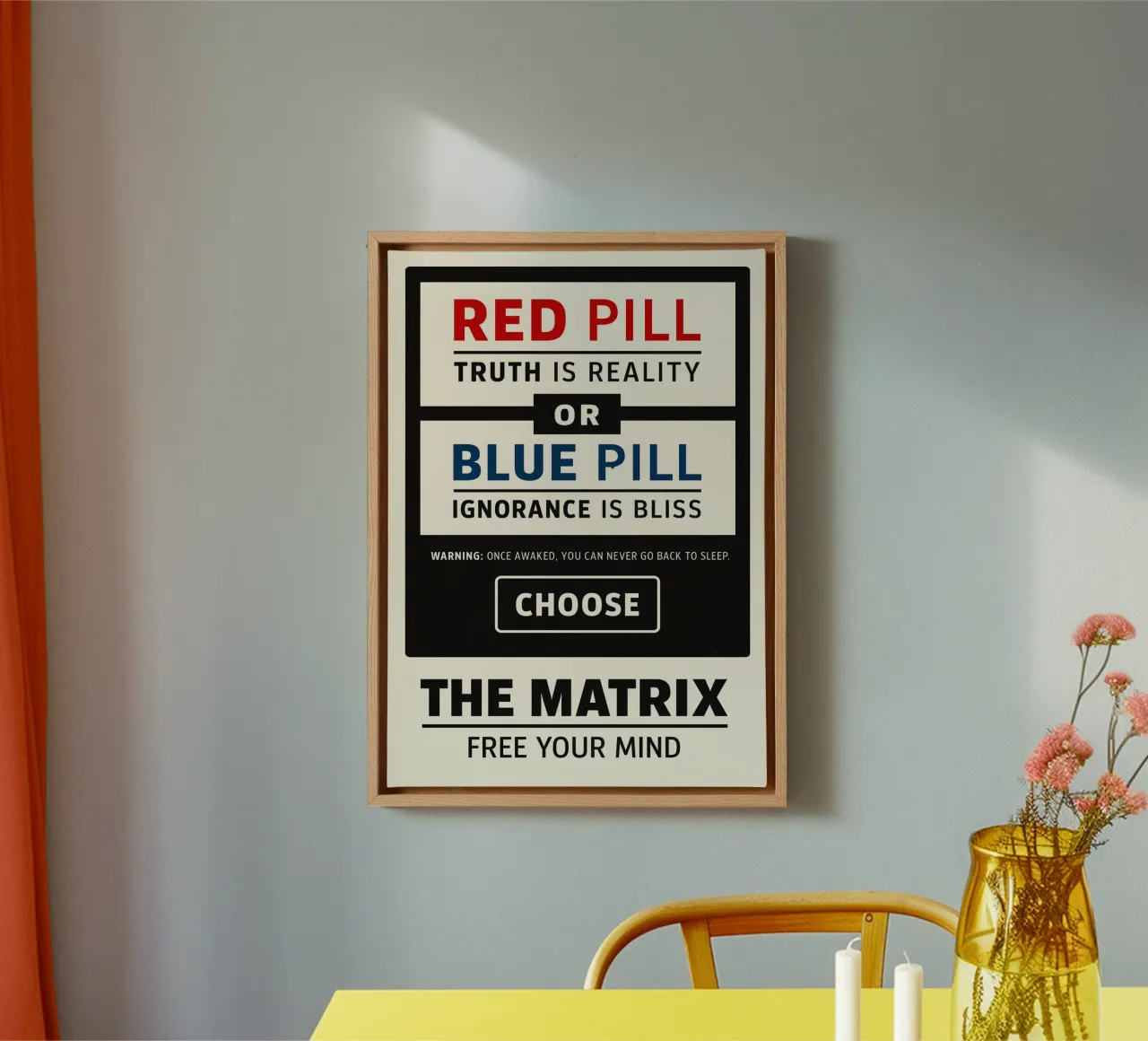 The Matrix Print tela da MoviesArt