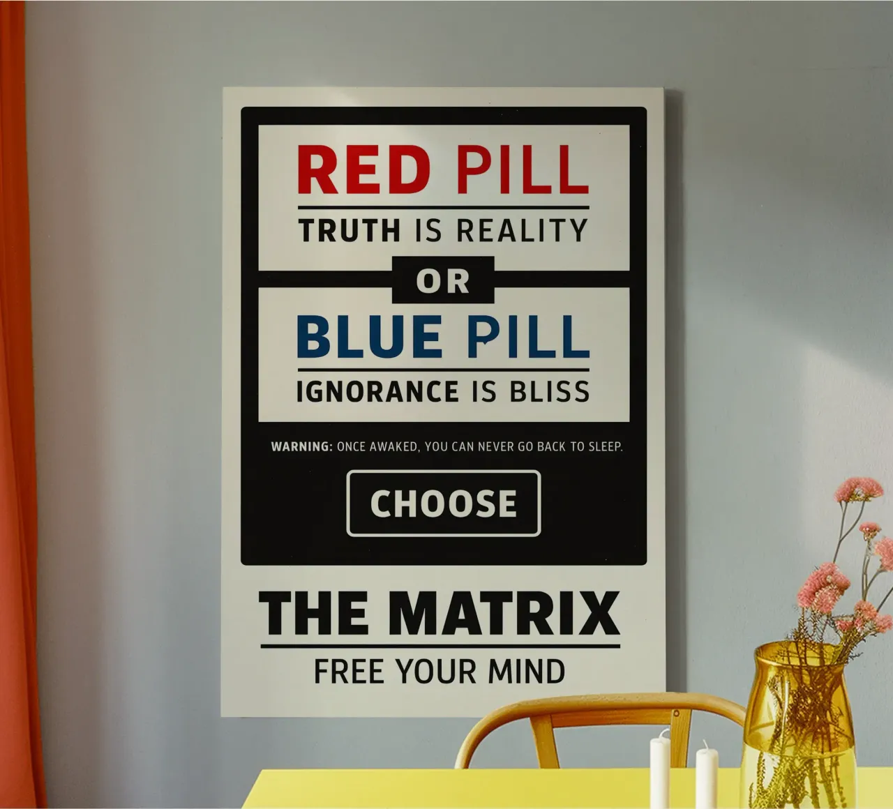 The Matrix Print tela da MoviesArt