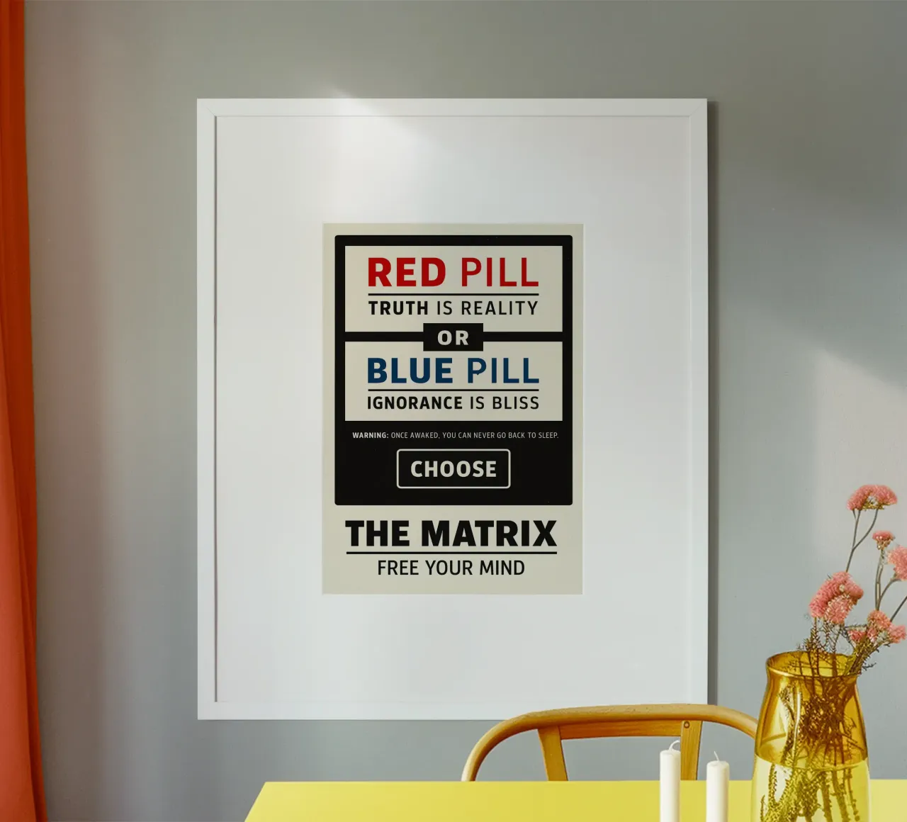 The Matrix Print carta hahnemühle da MoviesArt