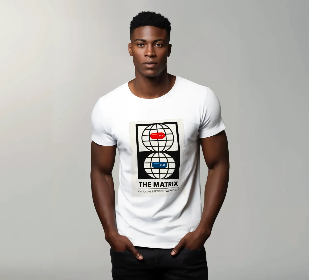 The Matrix Print t-shirt da MoviesArt